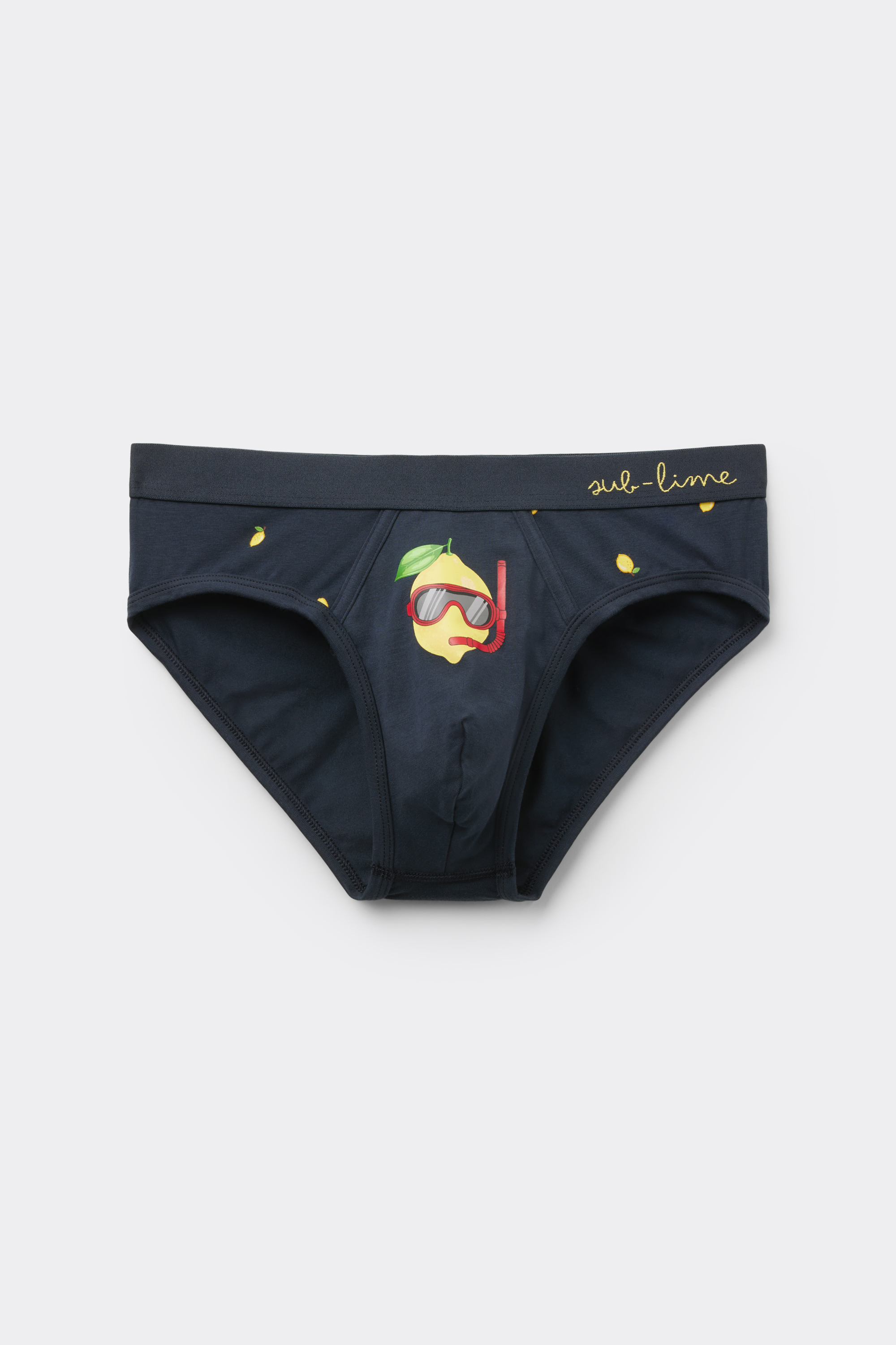 “Sub-Lime” Print Superior Cotton Briefs