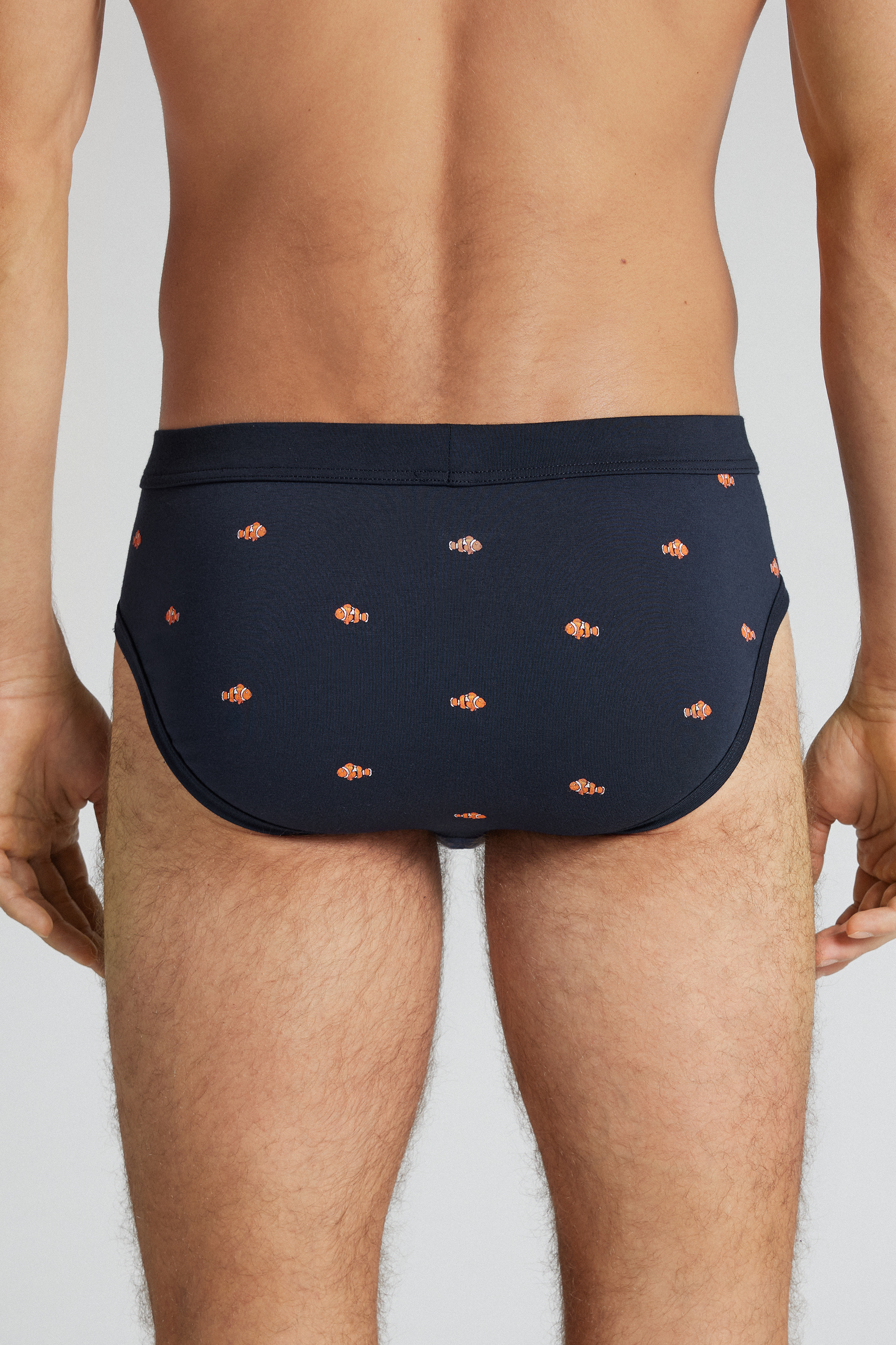 Alternative view of Clown Fish Print Superior Cotton Briefs