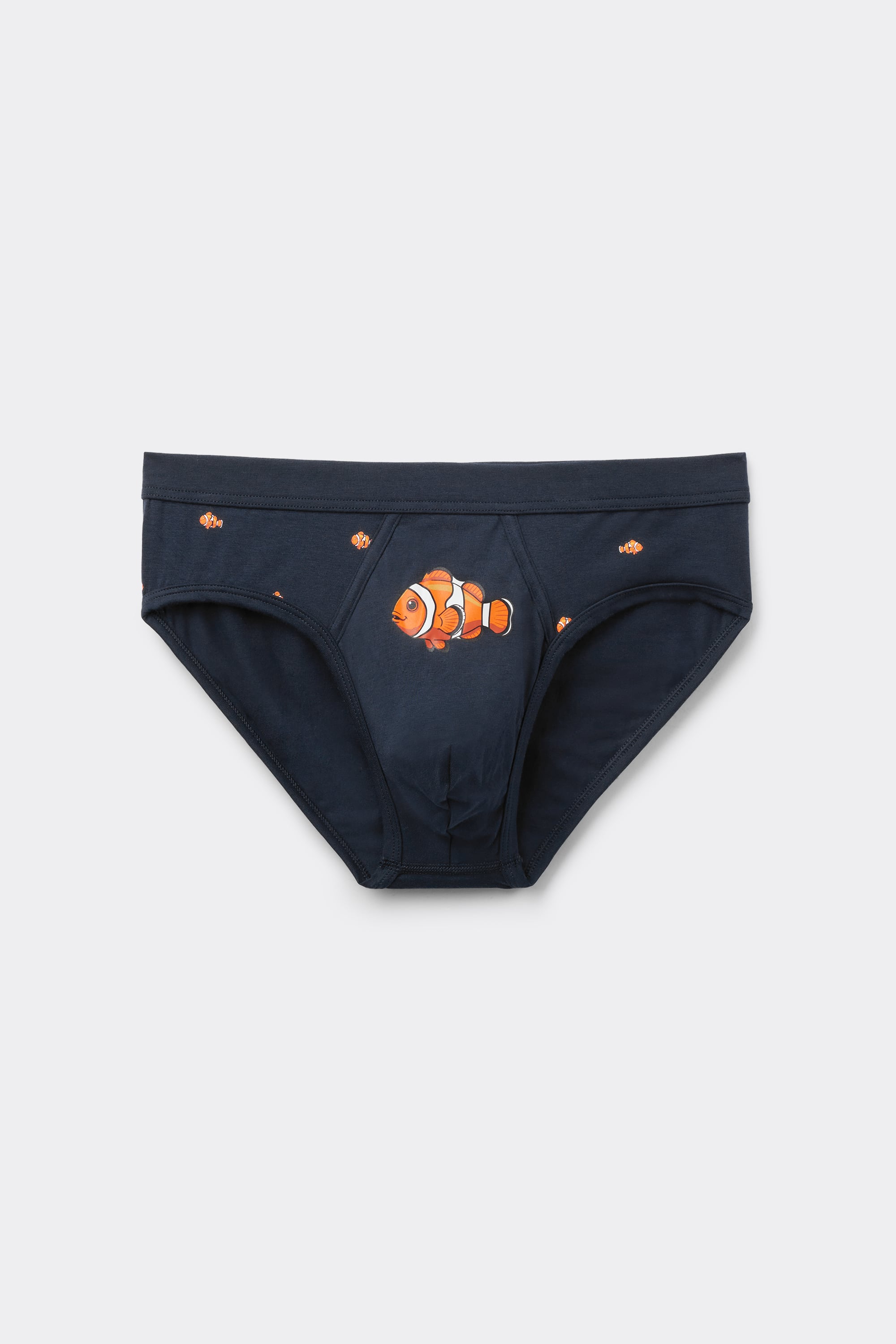 Clown Fish Print Superior Cotton Briefs