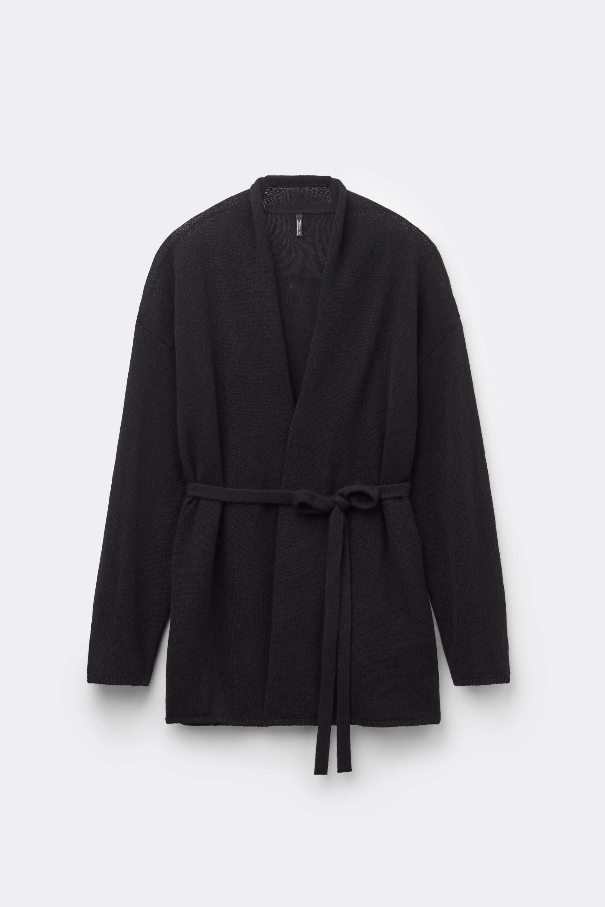 Alternative view of Belted Cardigan in 100% Cashmere