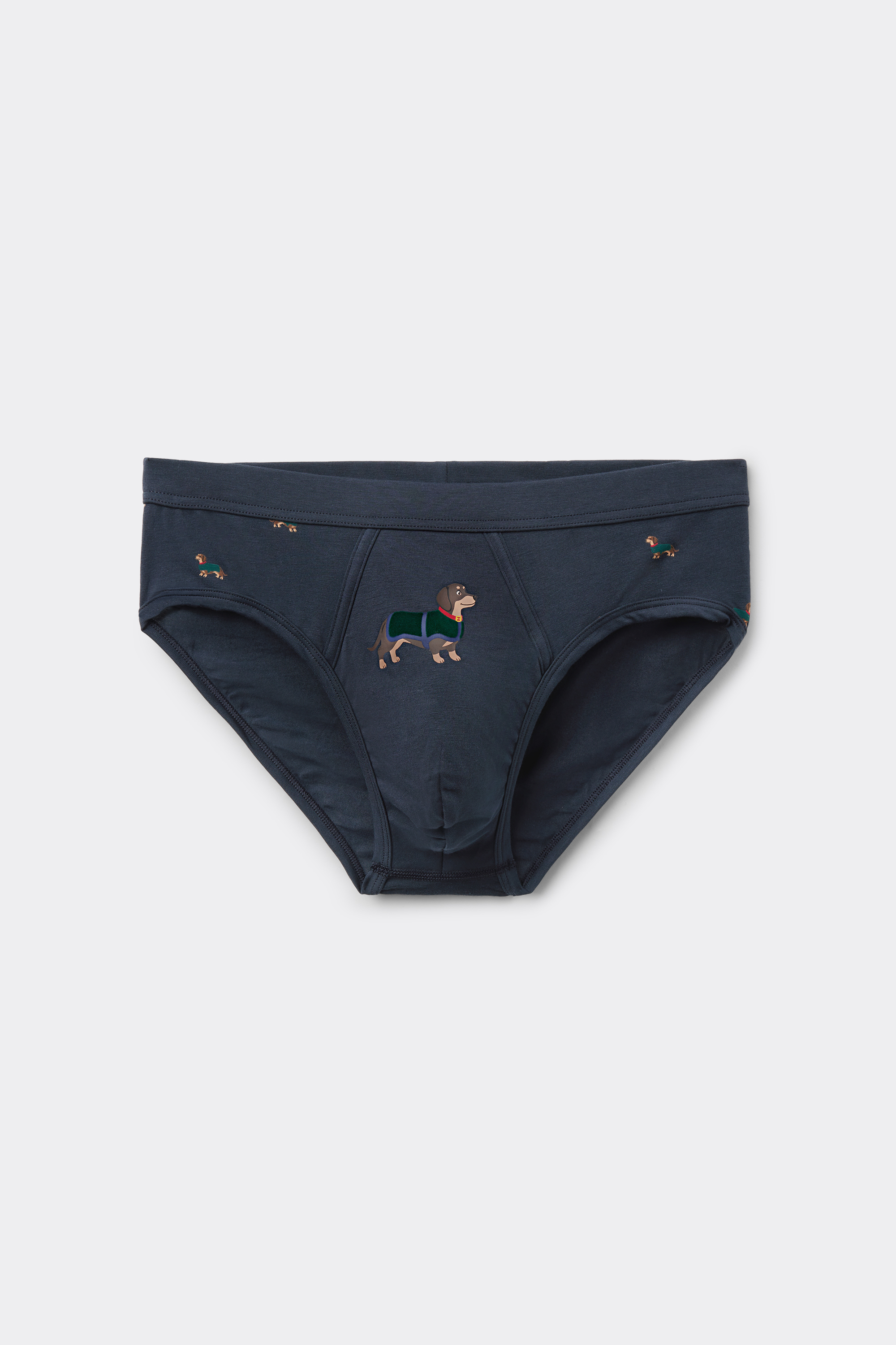 Men’s Dachshund Print Superior Cotton Briefs