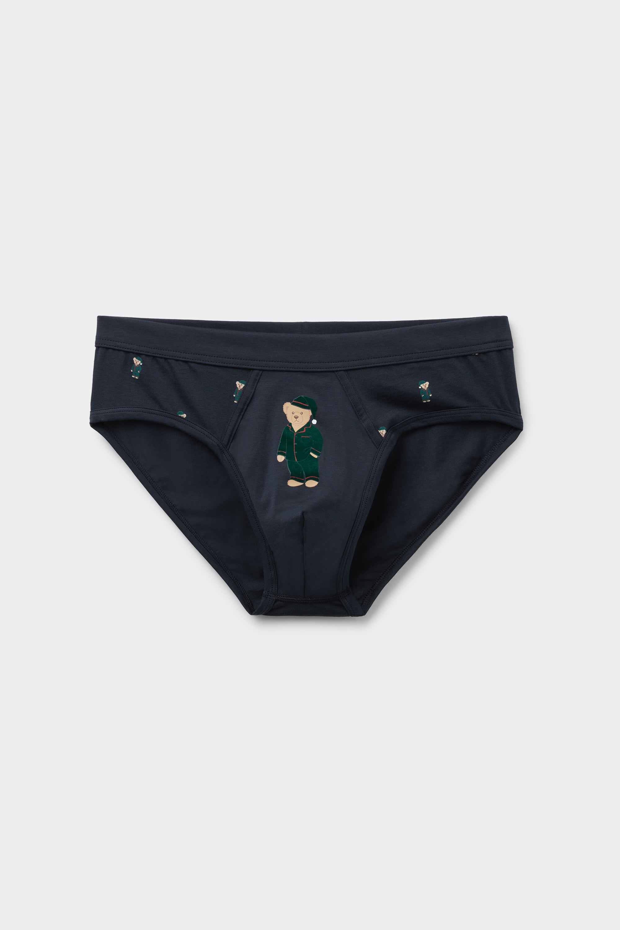 Men’s Sleepy Bear Print Superior Cotton Briefs