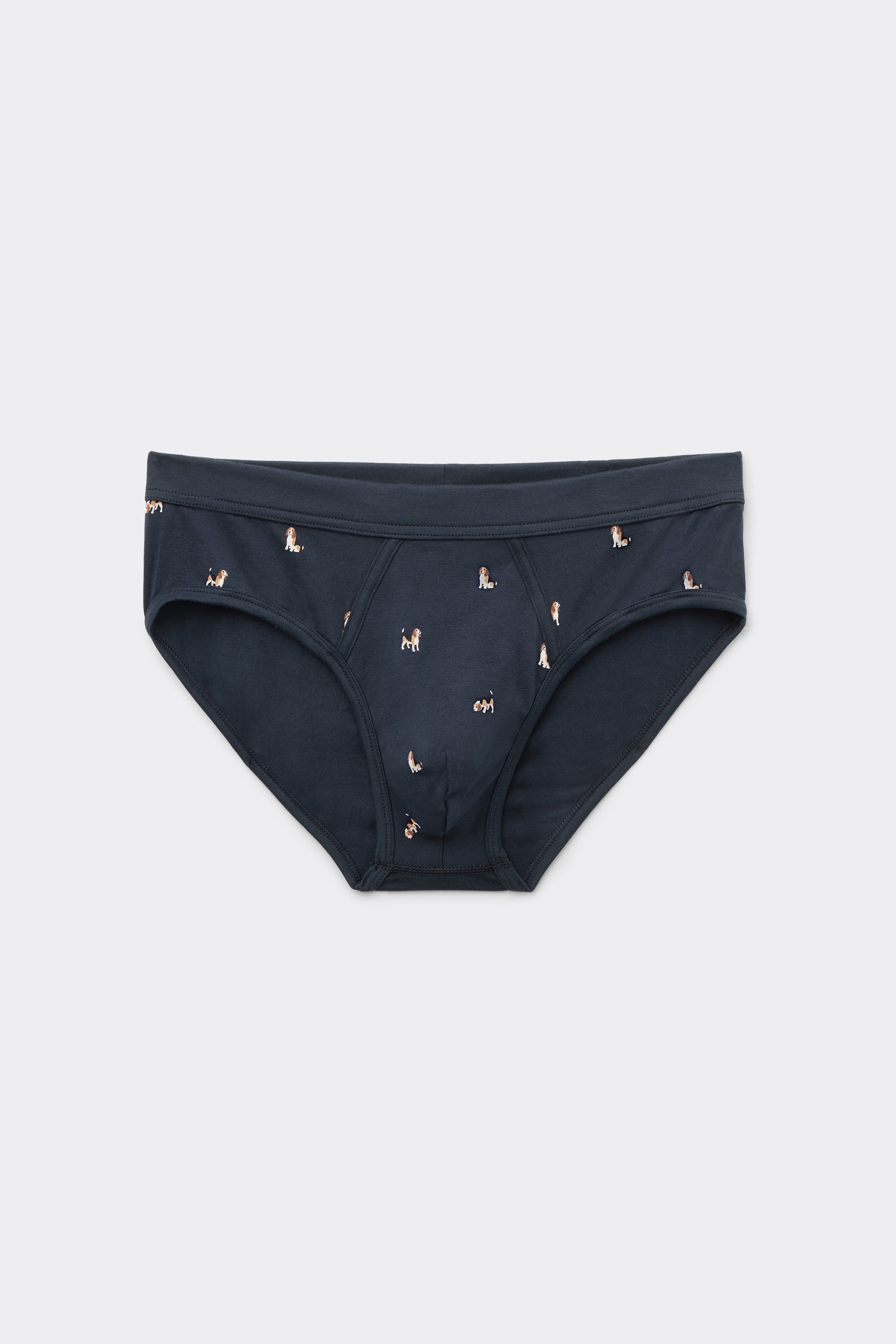 Men’s Beagle Print Superior Cotton Briefs