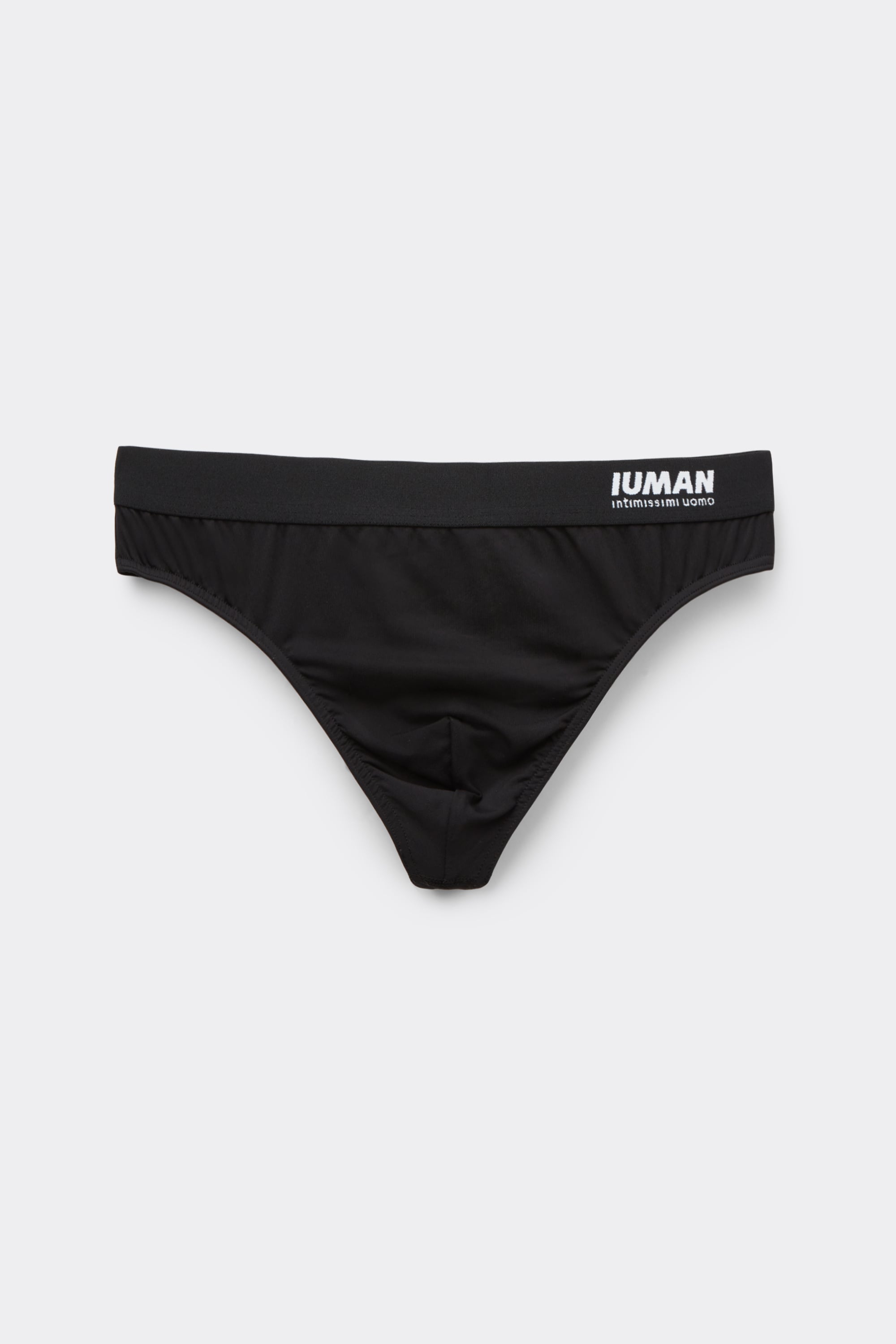Microfiber Thong with Logo