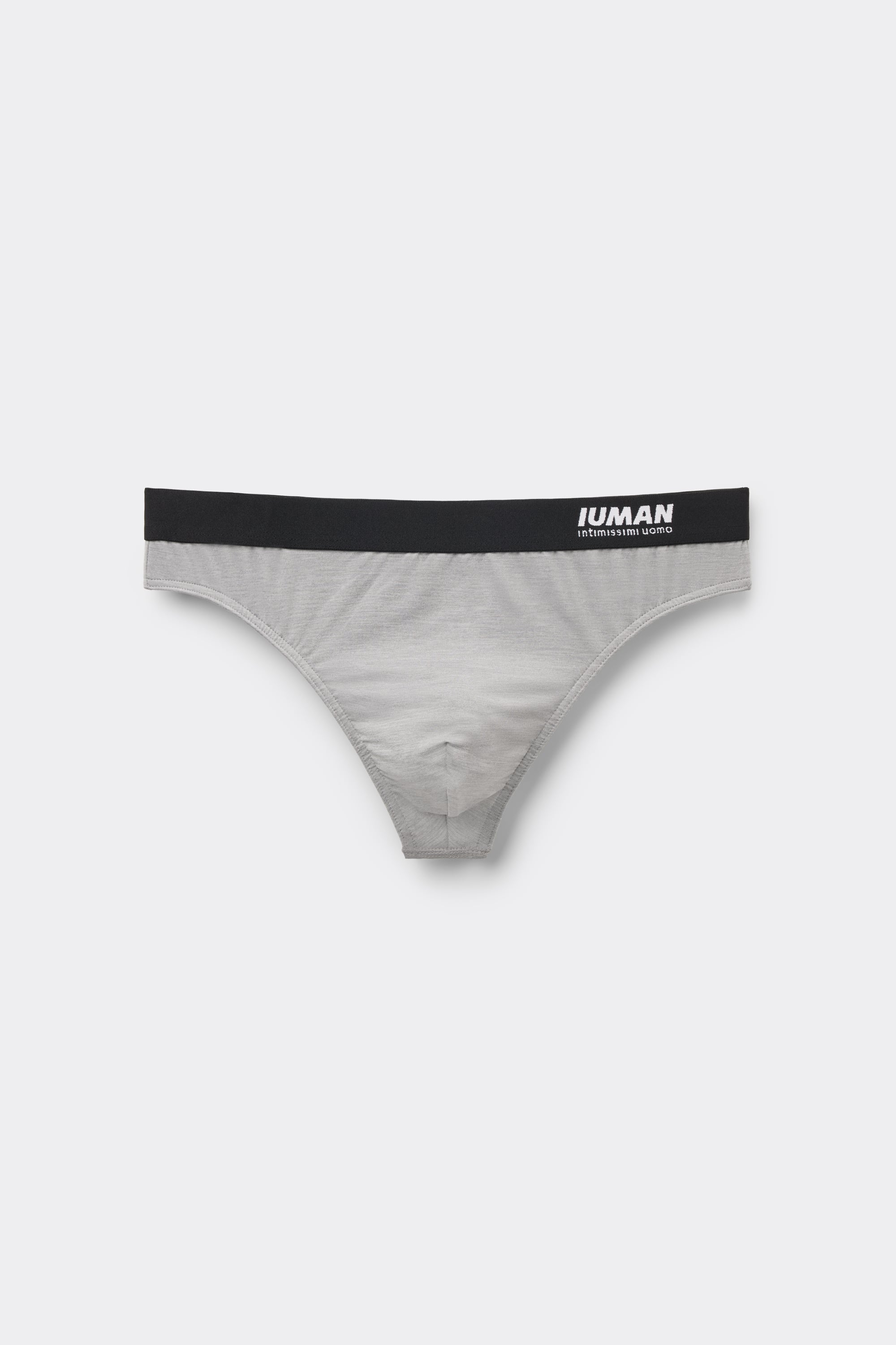 Alternative view of Microfiber Thong with Logo