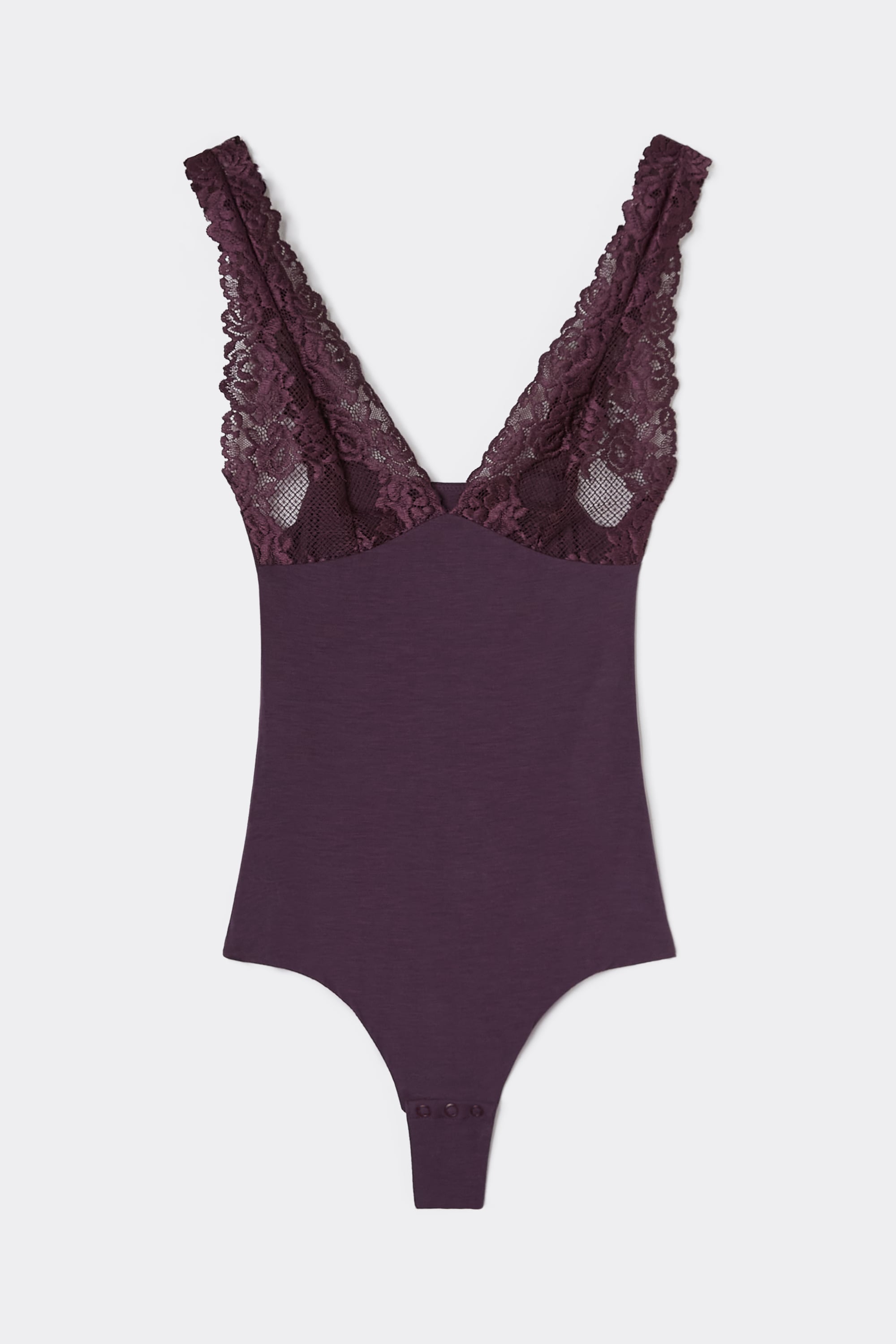 Pretty Flowers Lace and Fresh Bamboo Bodysuit