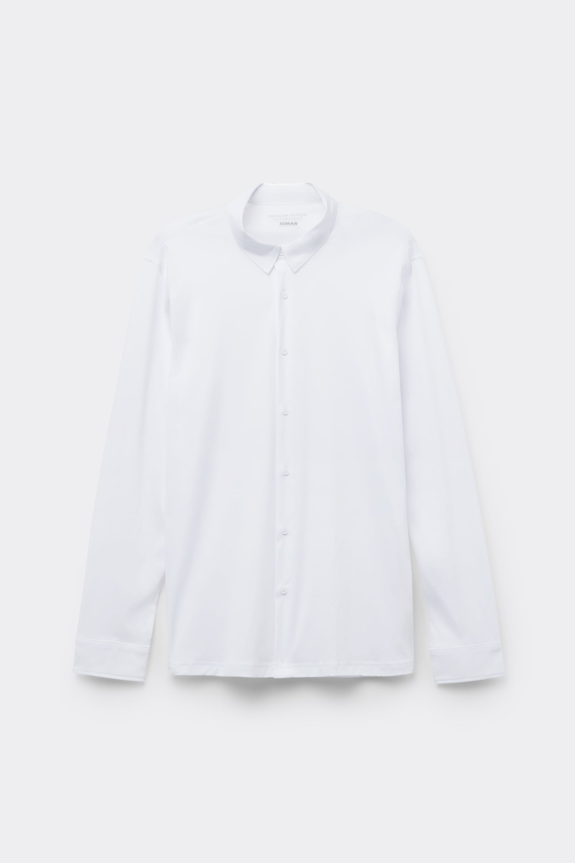 Superlight Mercerized Cotton Long Sleeve Shirt Filo Premium