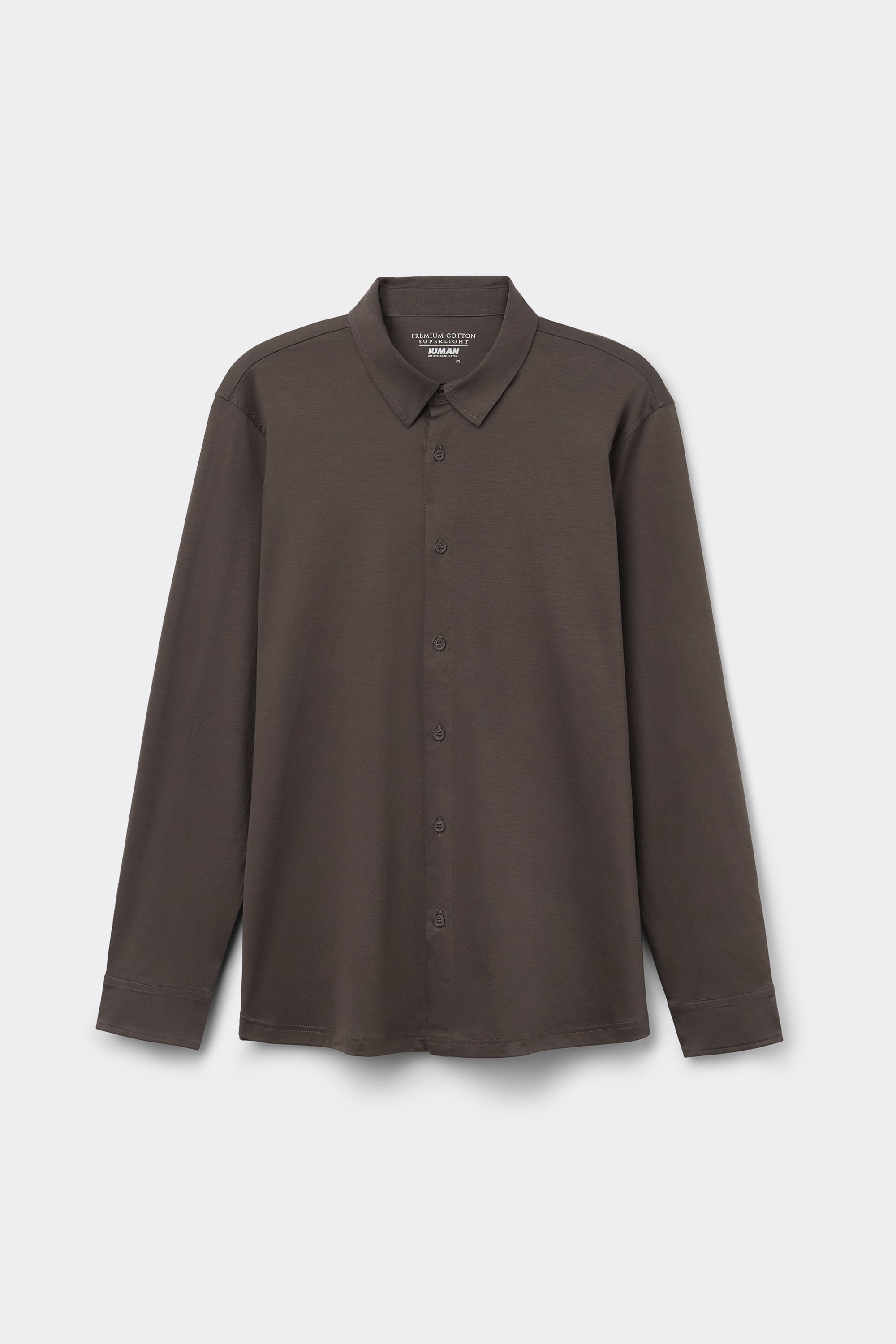 Alternative view of Superlight Mercerized Cotton Long Sleeve Shirt Filo Premium