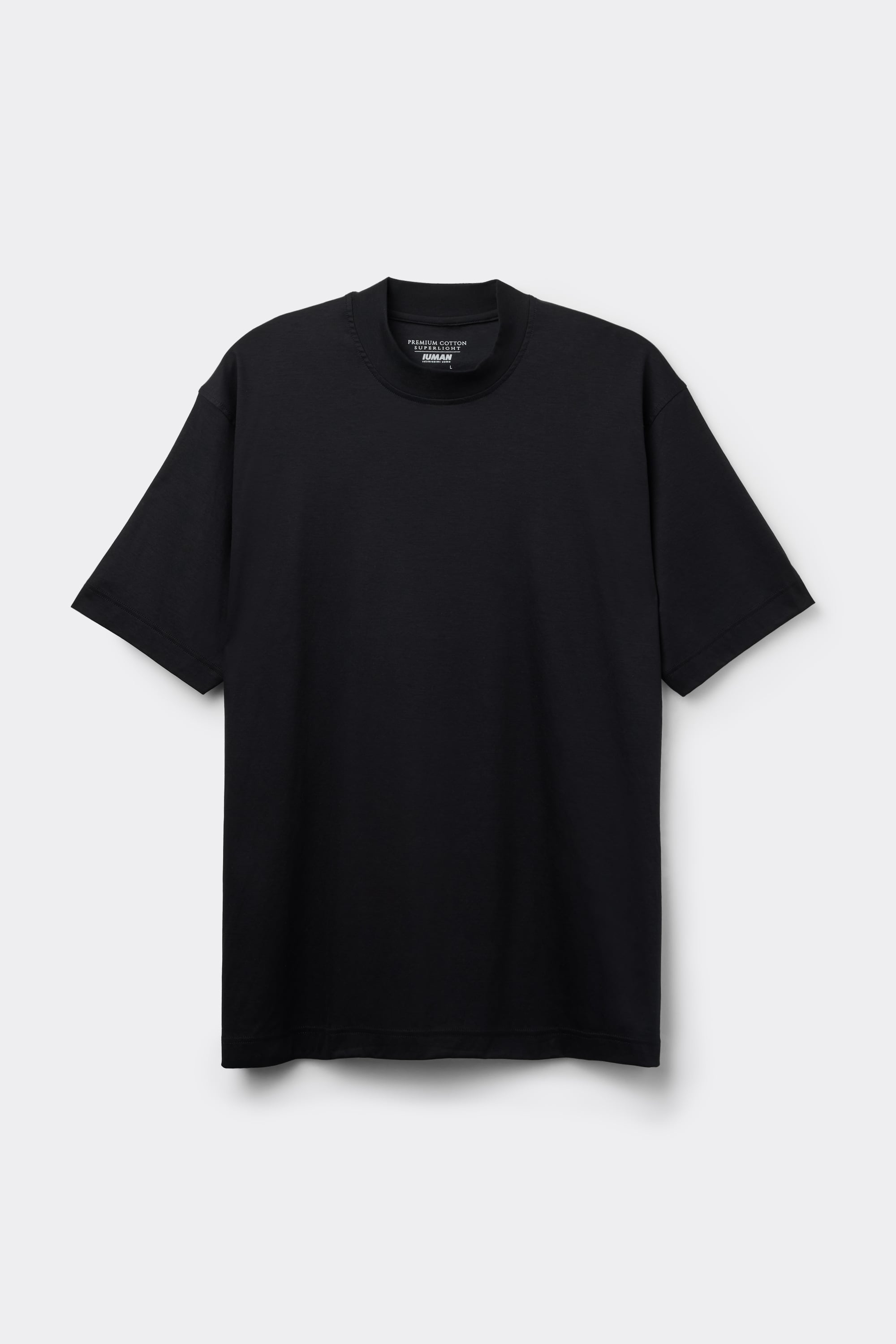 Alternative view of Mercerized Cotton Superlight Oversized T-Shirt filo Premium