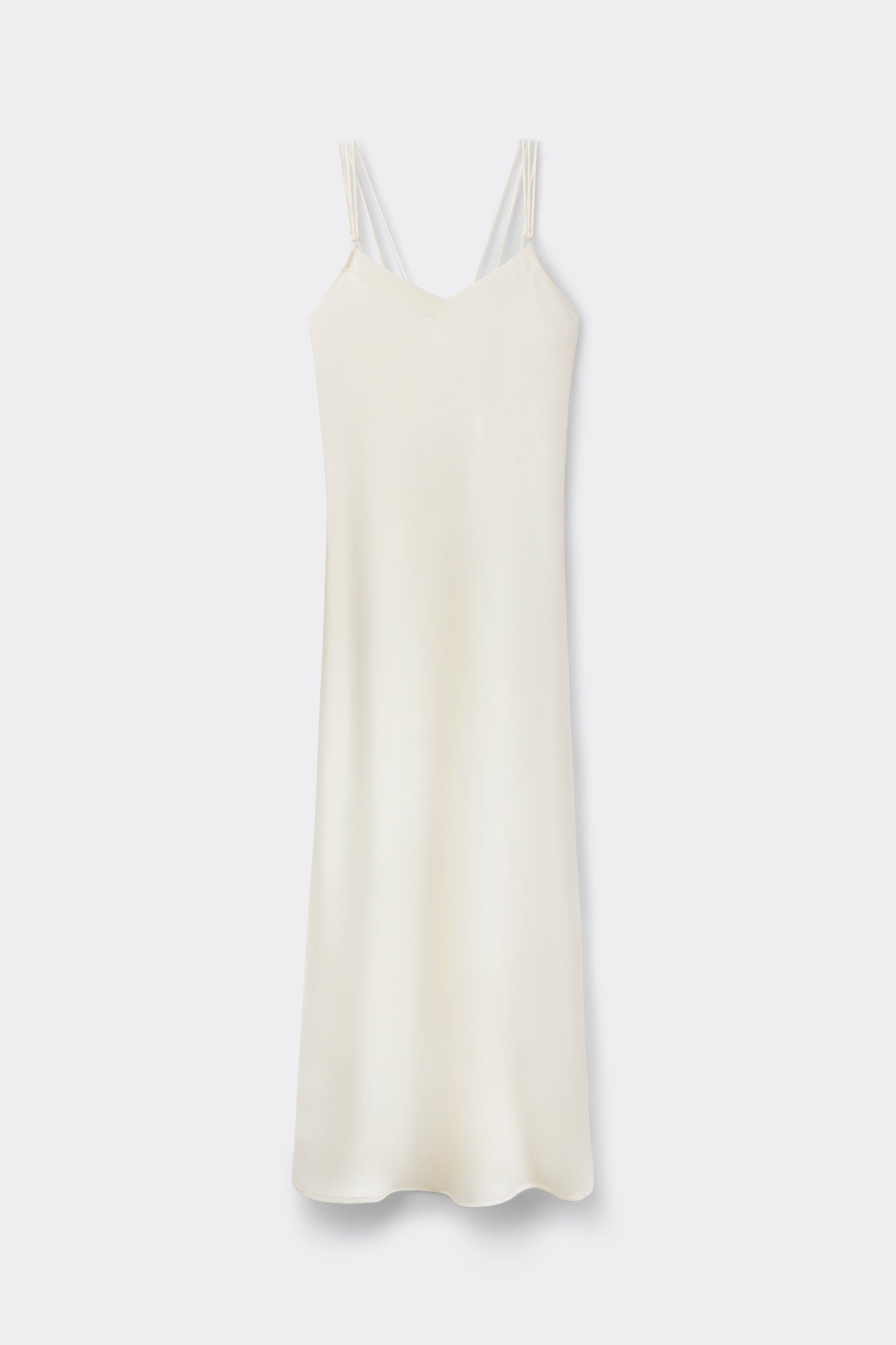 My Forever Love Long Silk and Lace Nightgown
