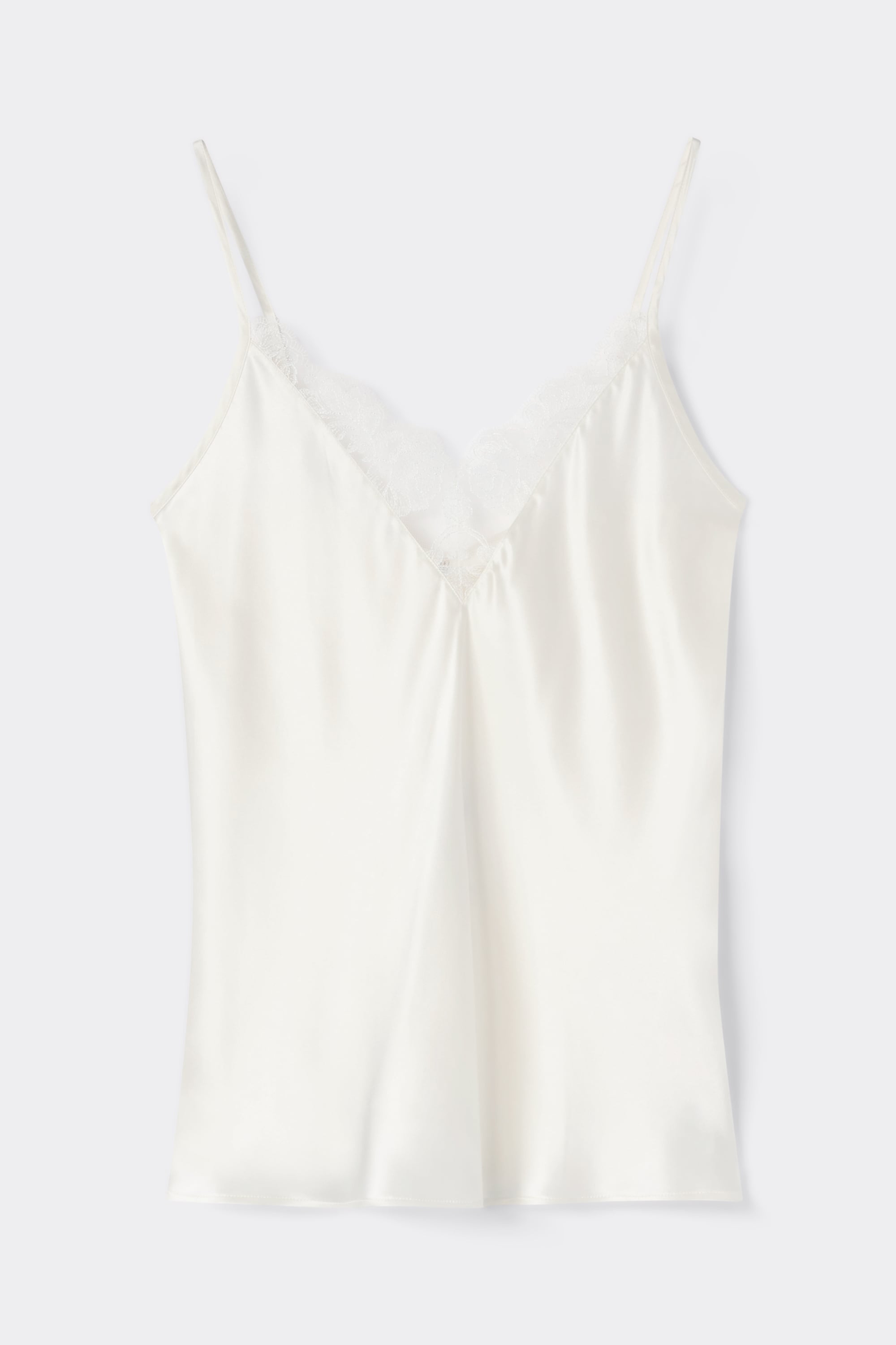 From the Boudoir Top in Silk and Lace