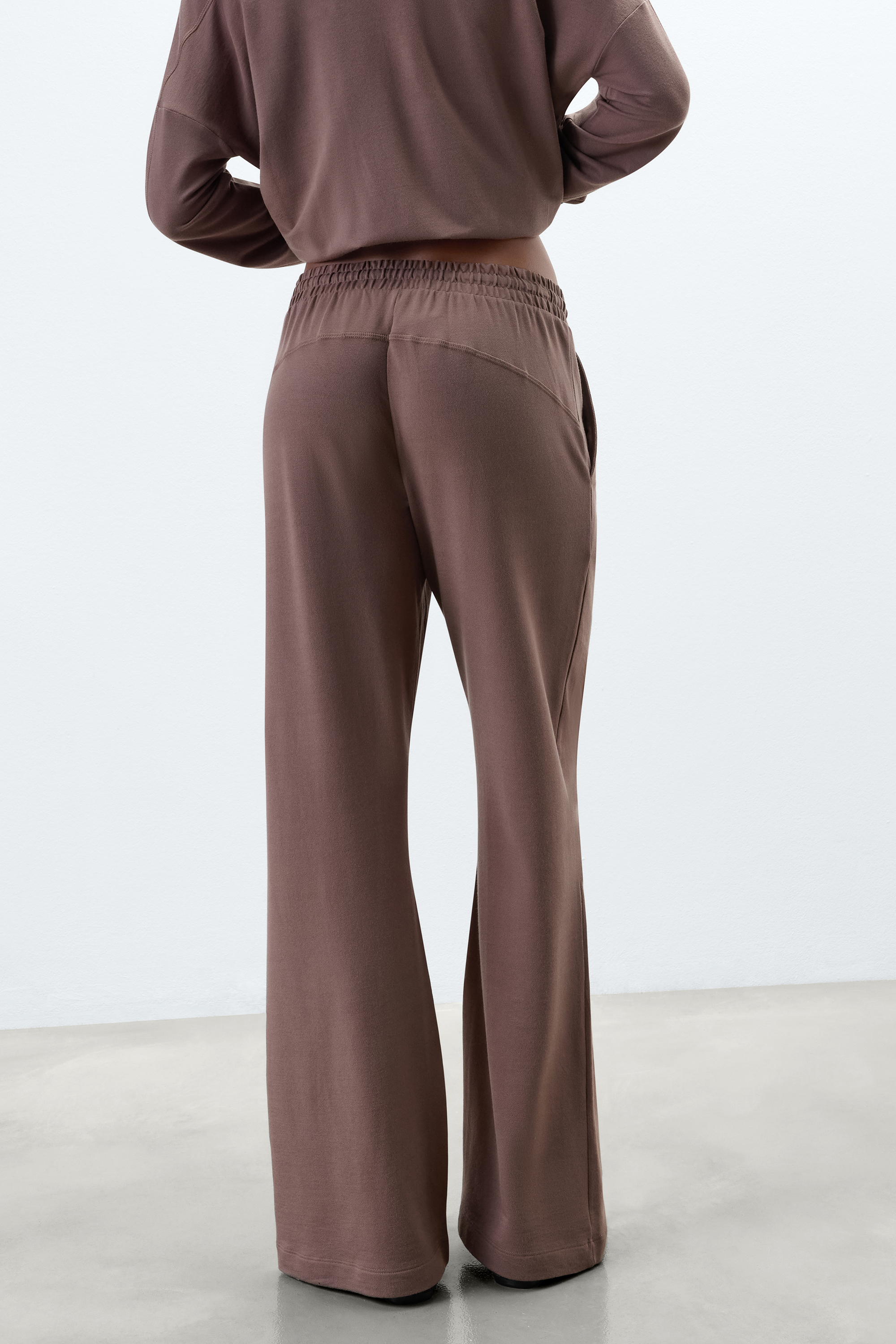 Alternative view of Sporty & Chic Full Length Pants in Modal and Cotton