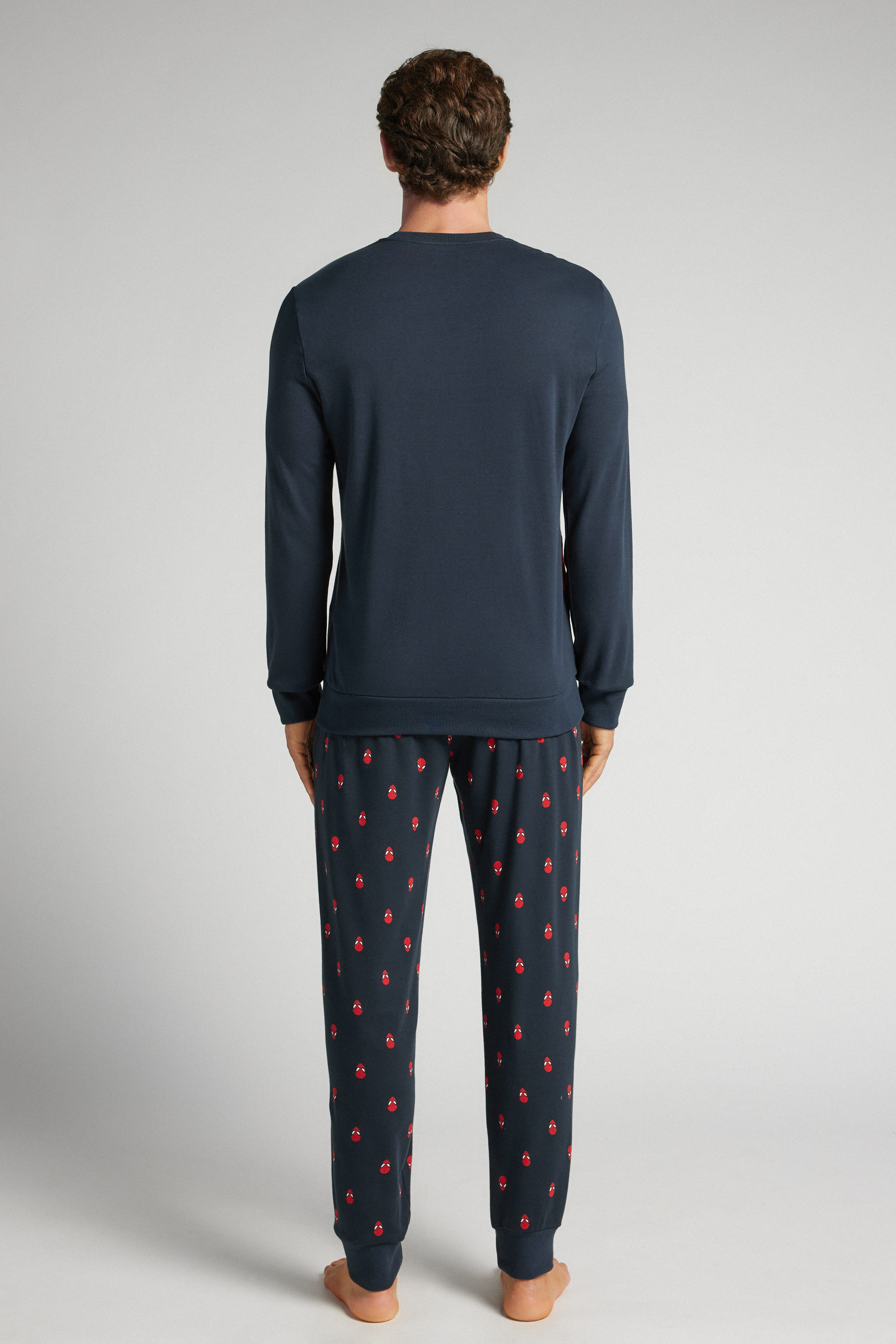 Alternative view of Spider-Man Marvel Full Length Cotton Pajamas