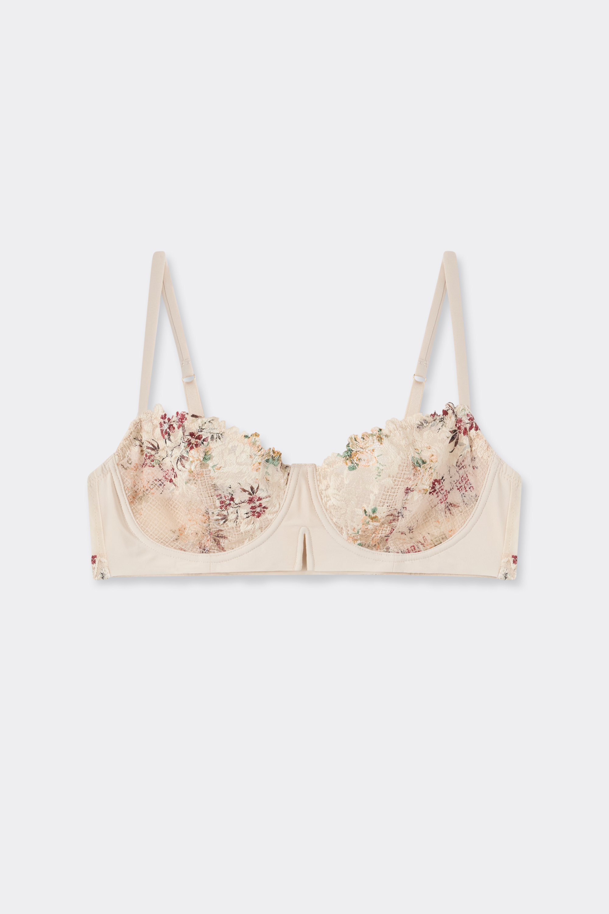 Pretty Flowers Print Denise Balconette Bra