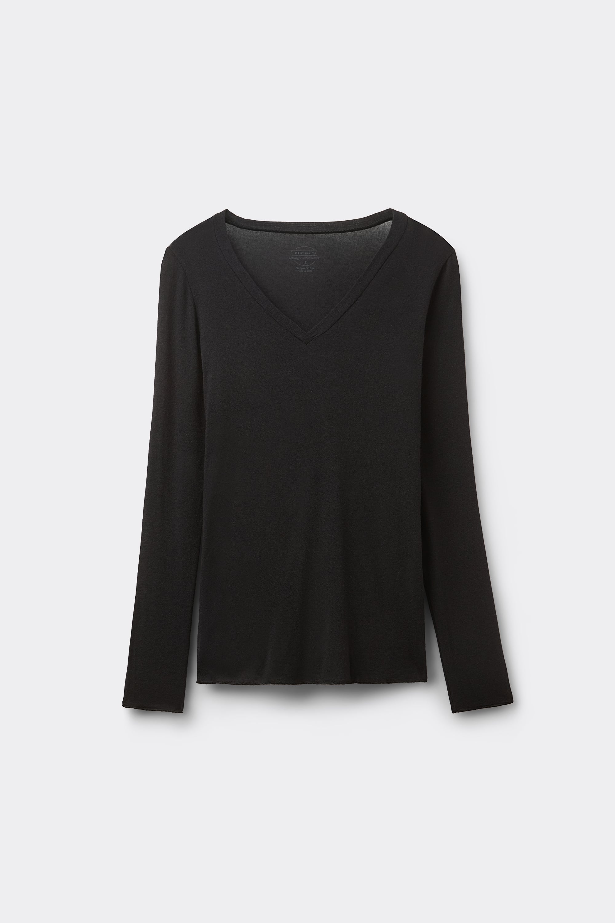 V-Neck Ultralight with Cashmere Top