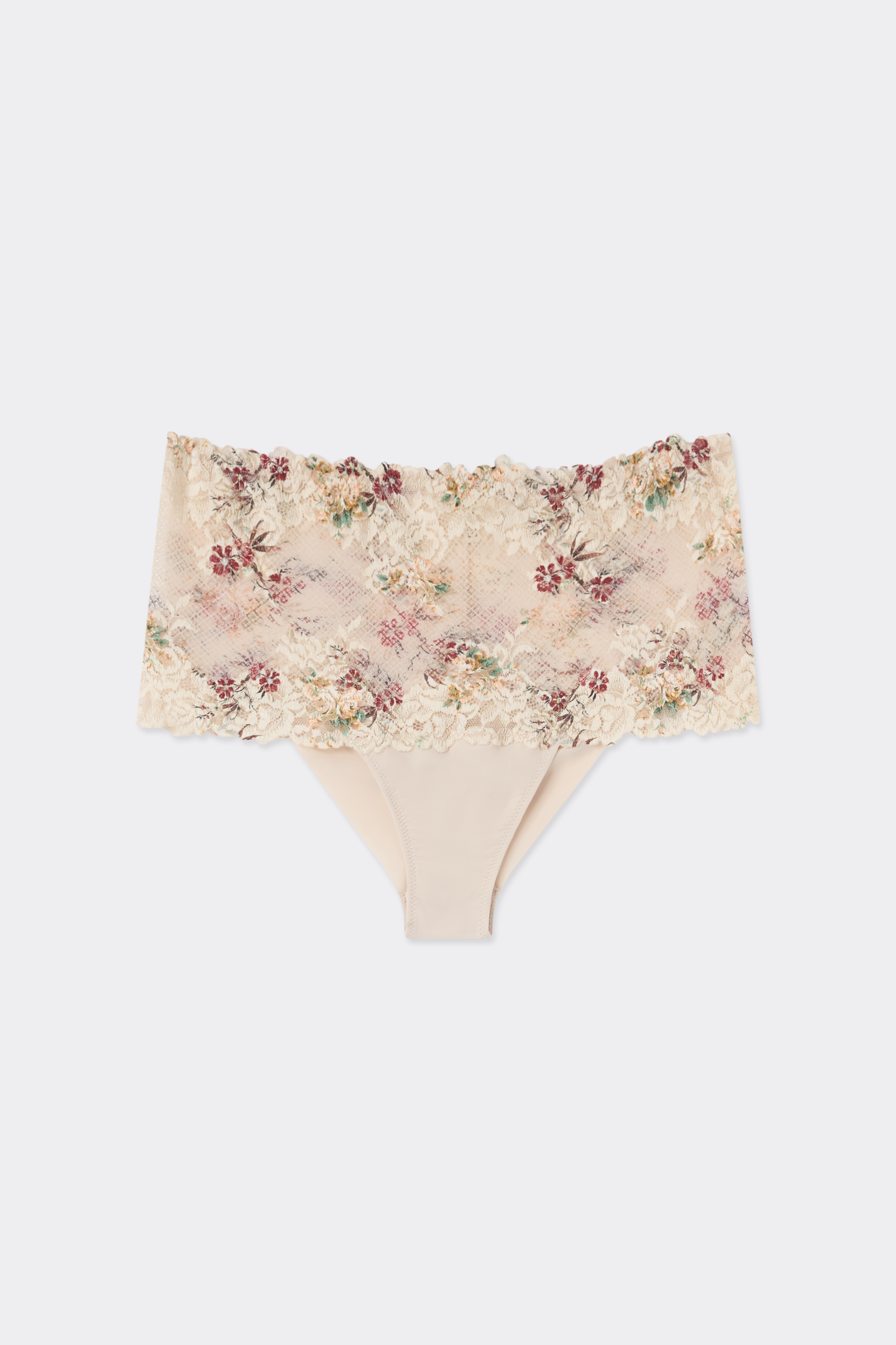 Pretty Flowers Print Hipster Brazilian
