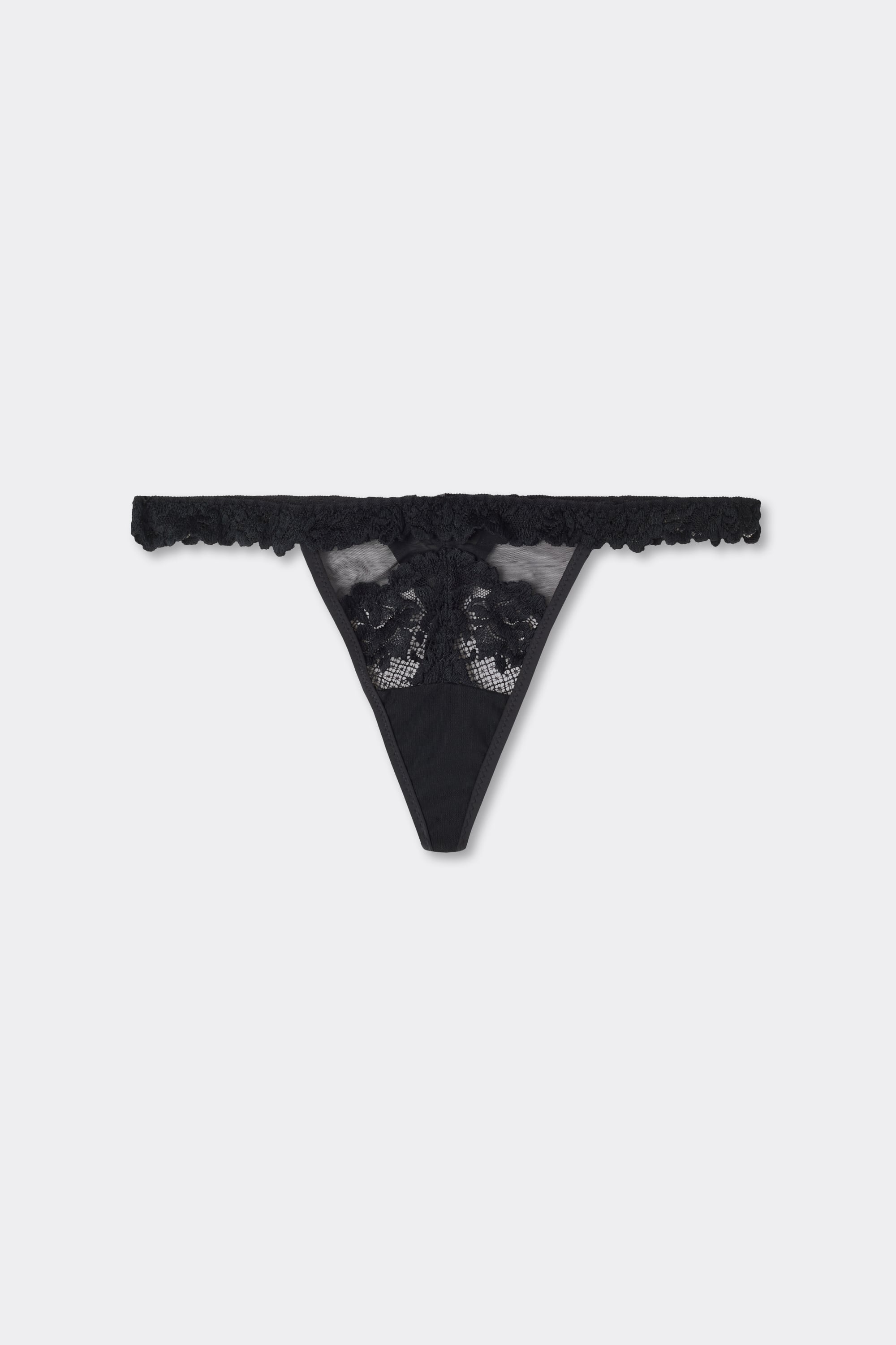 Pretty Flowers Tulle G-String
