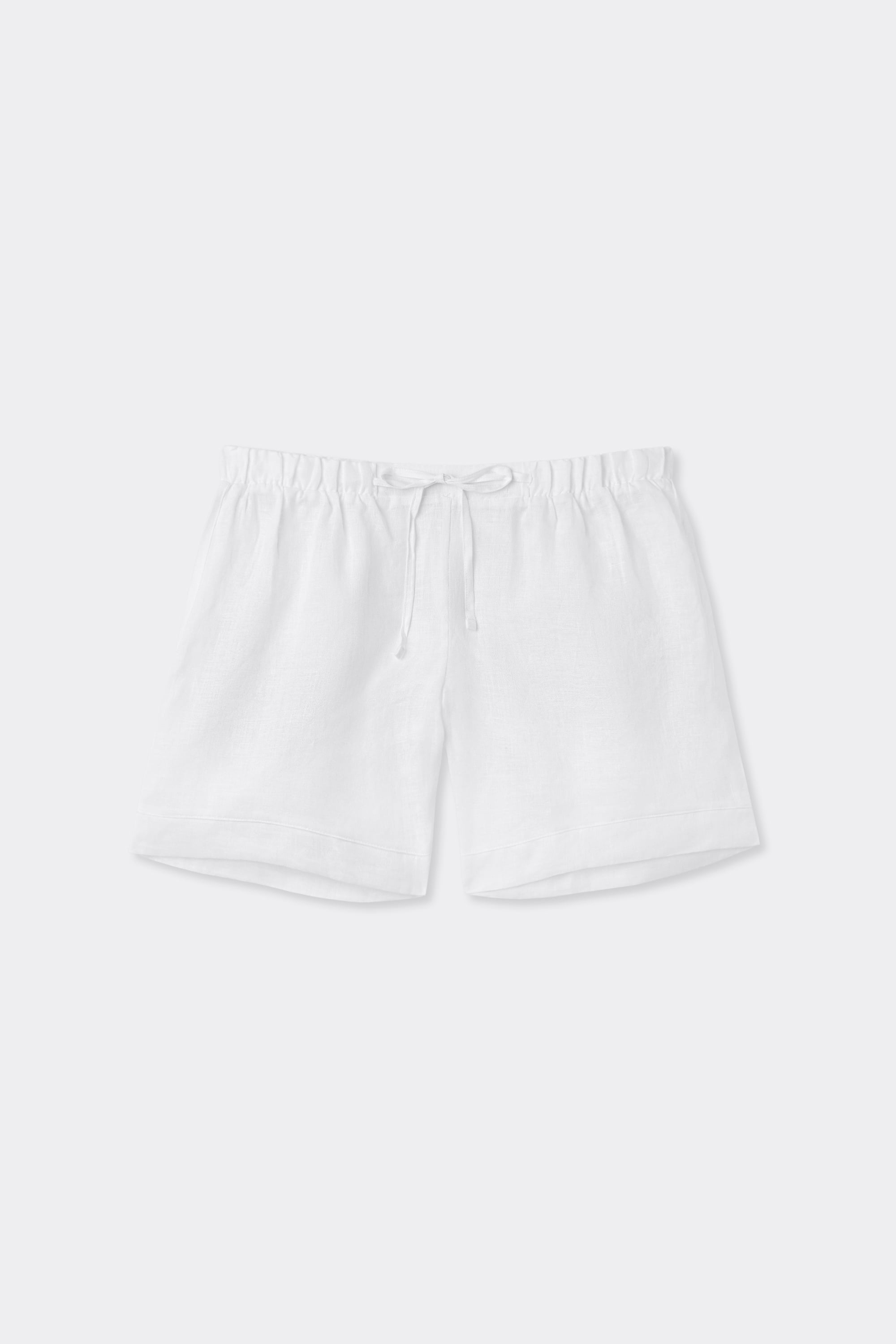 The Pure Linen Shorts in Linen Fabric
