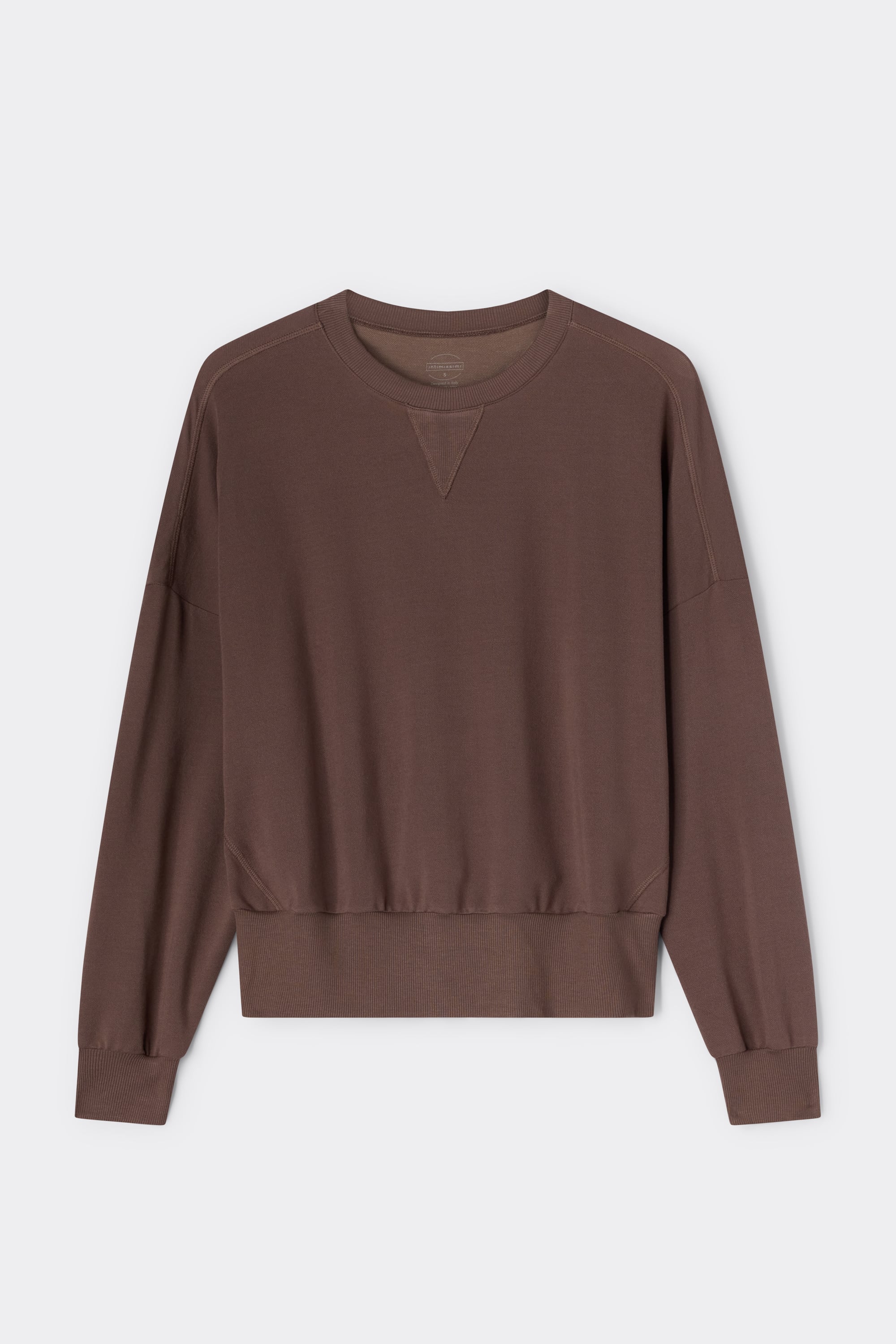 Sporty & Chic Long Sleeve Top in Modal and Cotton