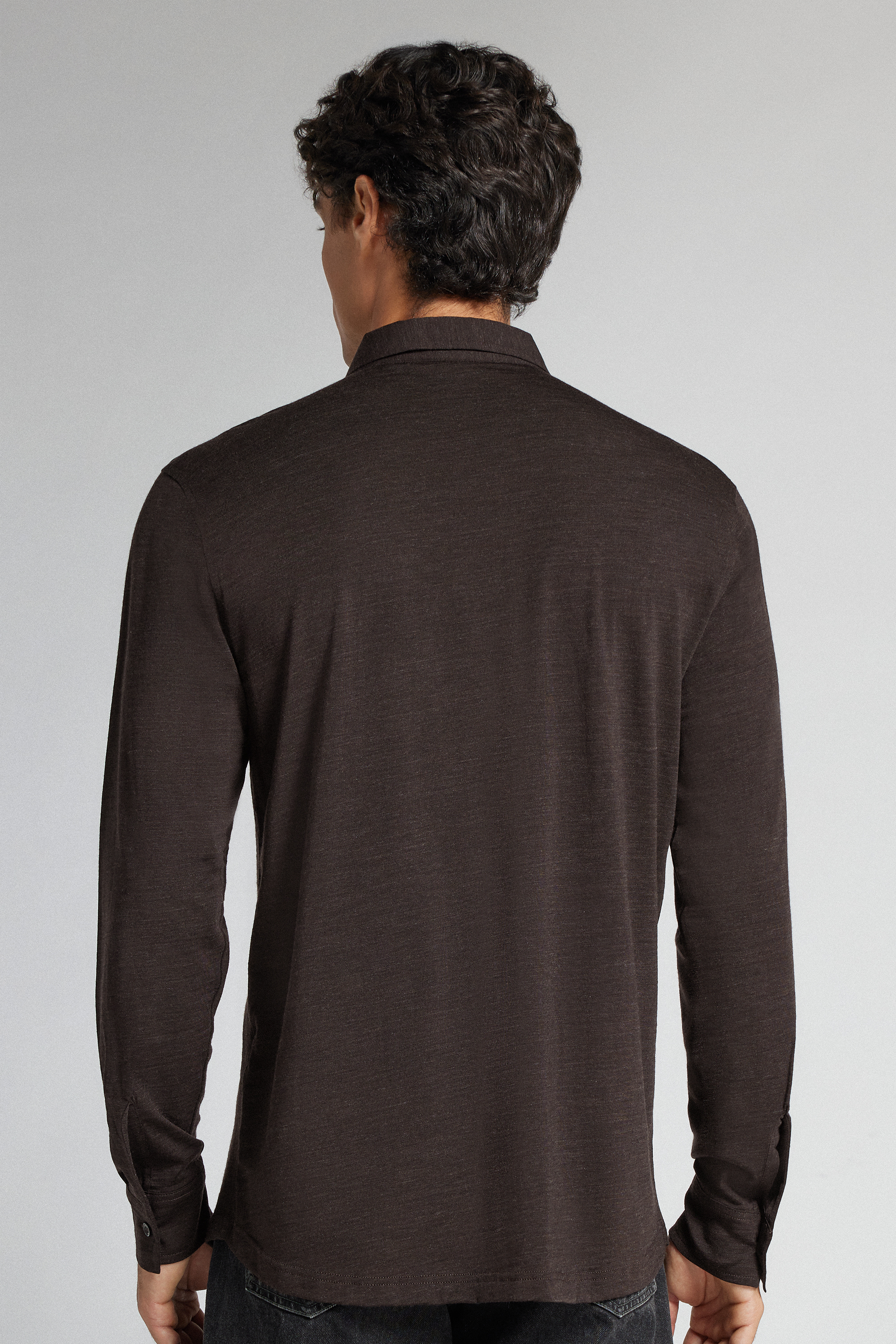 Alternative view of Men’s Merino Wool Long Sleeve Shirt