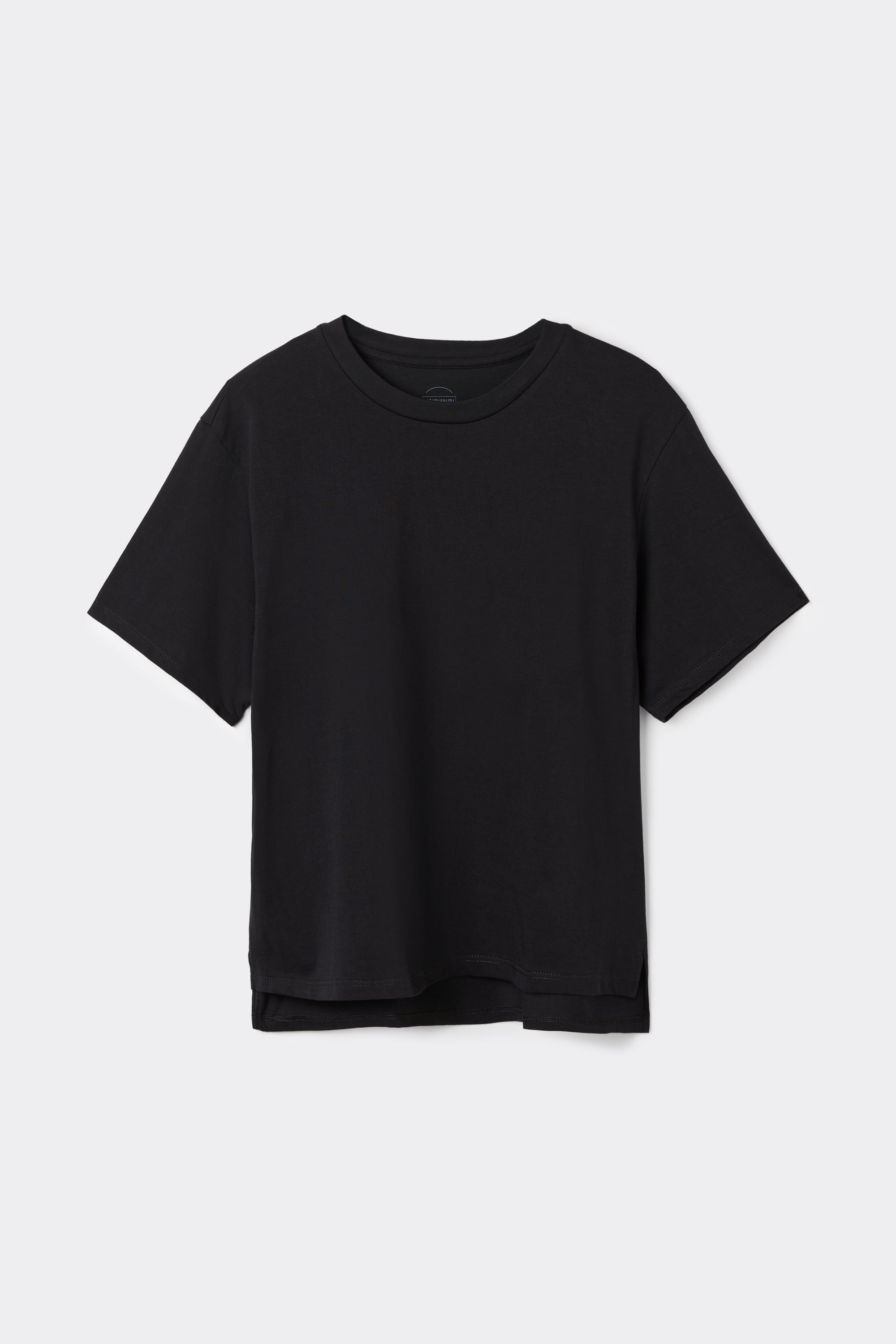 Alternative view of Boxy Fit Short Sleeve Top in Cotton