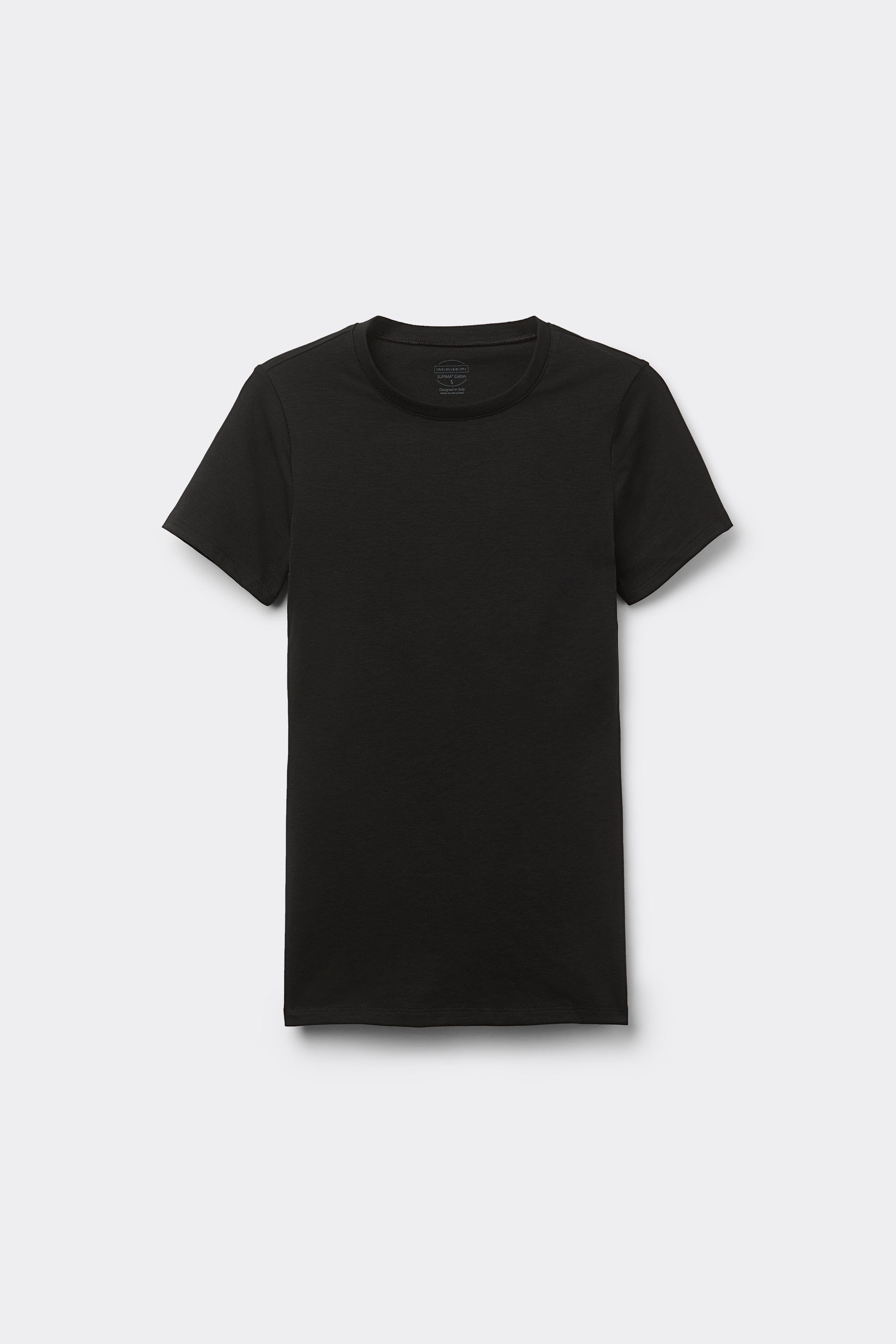 Alternative view of Stretch Superior Cotton Short Sleeve Top