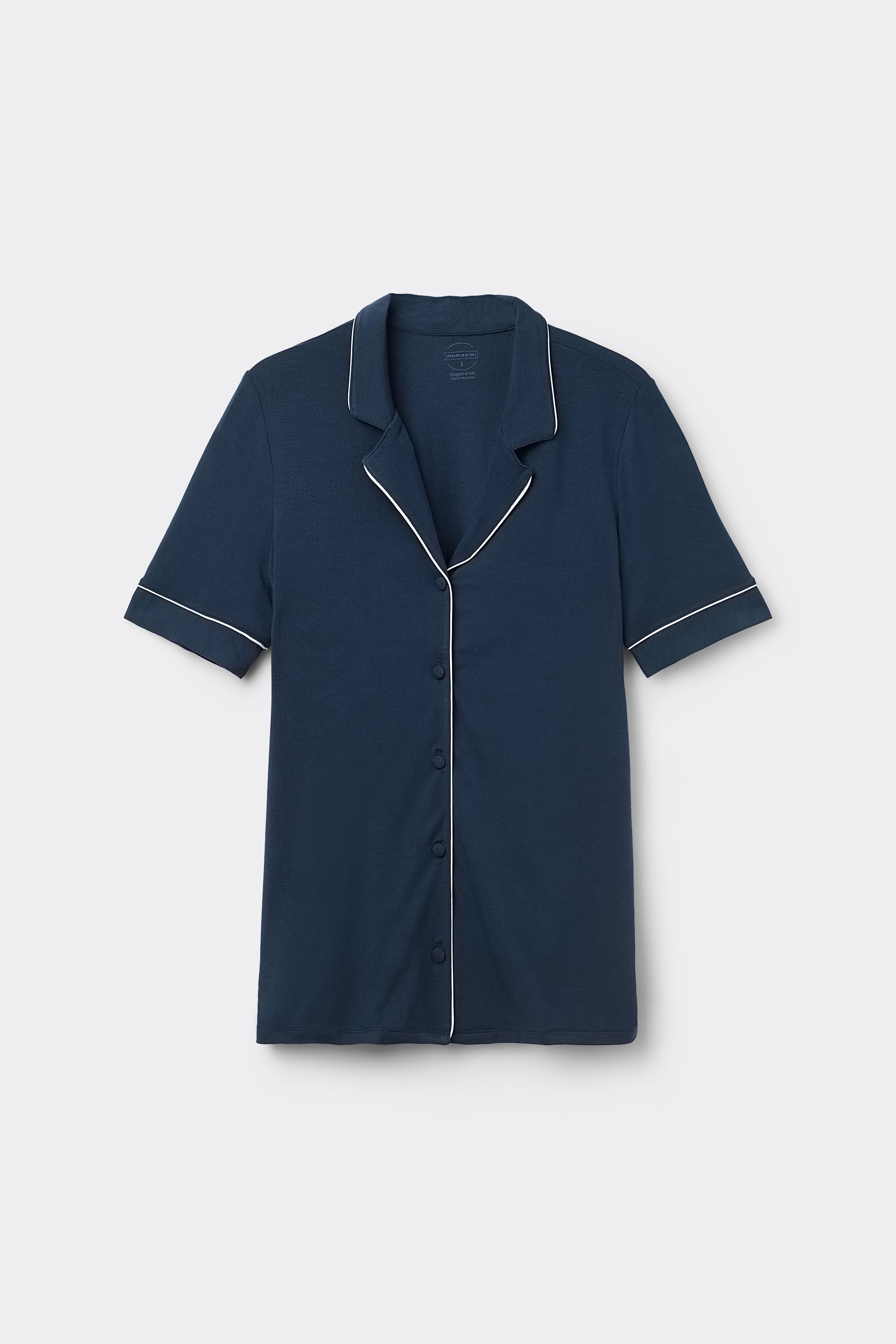 Alternative view of Short Sleeve Button Up Shirt in Modal