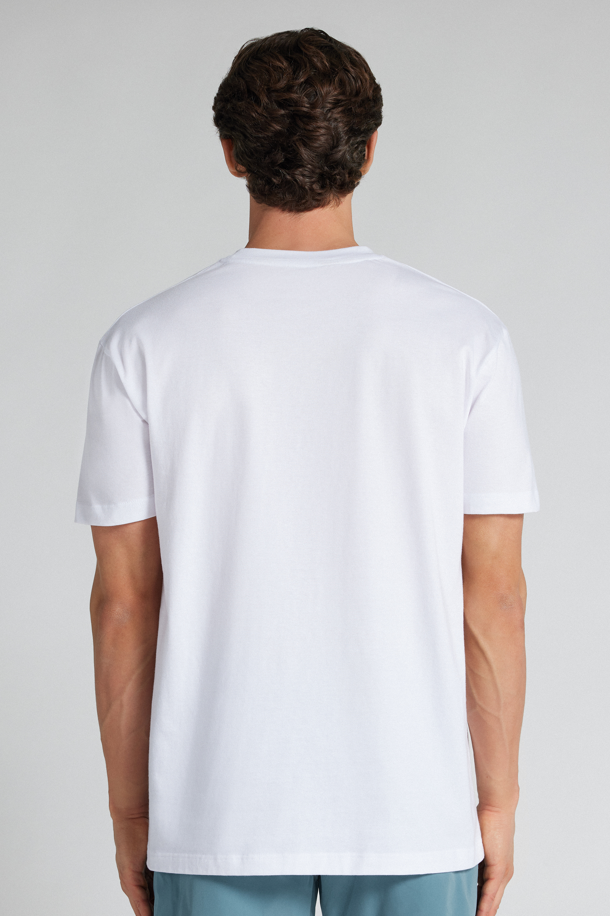Alternative view of T-Shirt in 100% Cotton with You & Me Embroidery