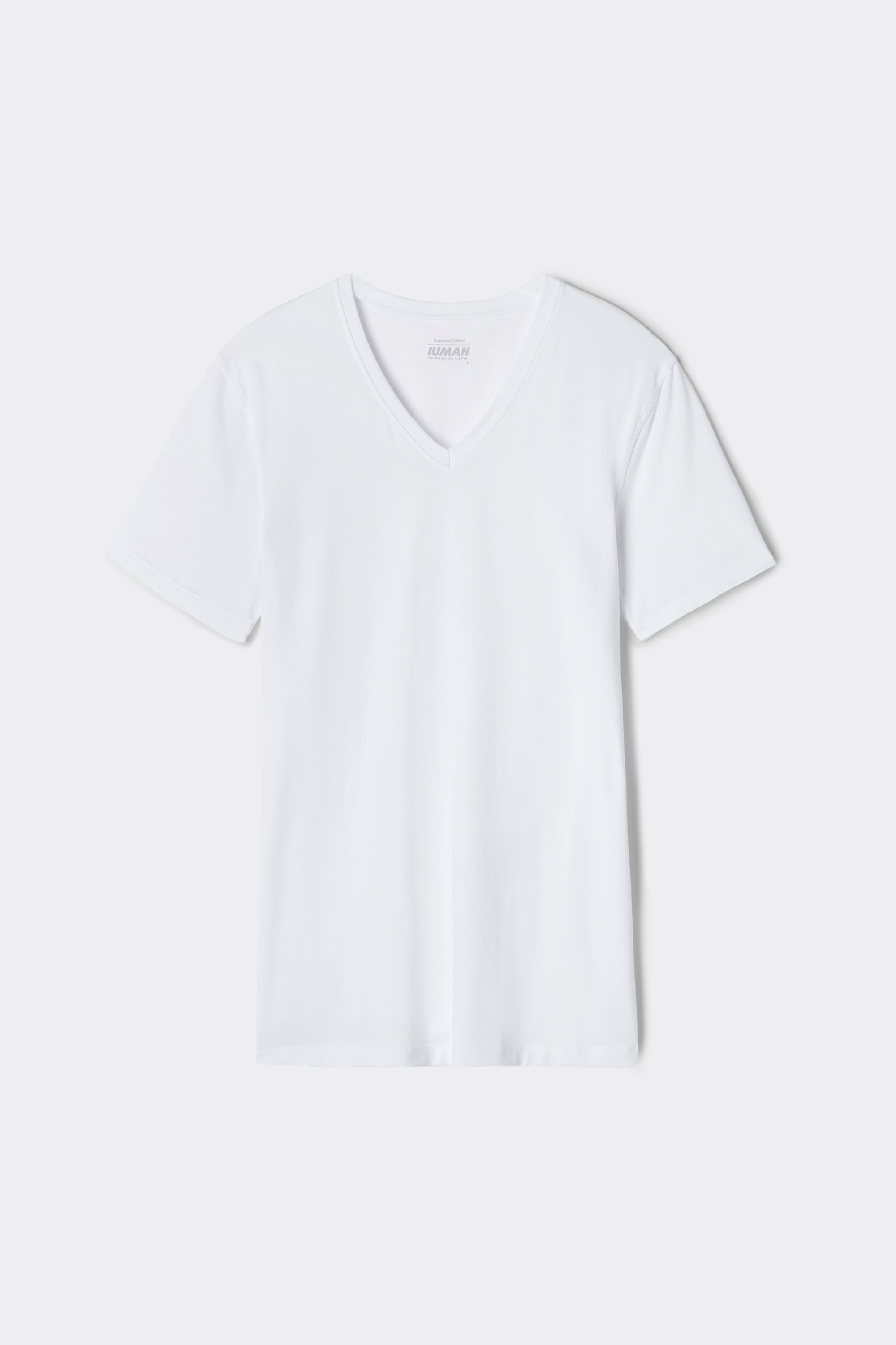 Stretch Superior Cotton V-Neck T-Shirt