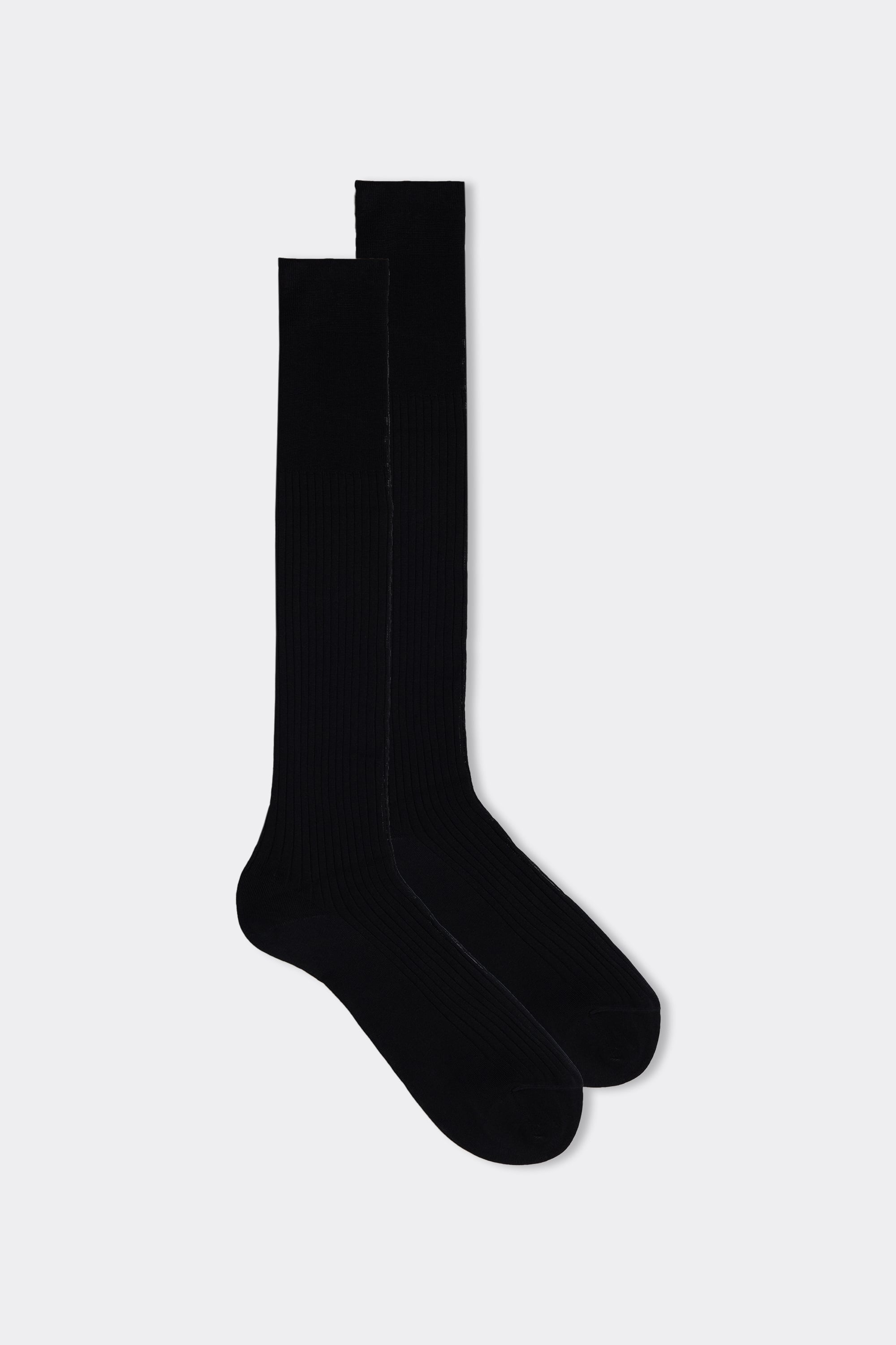 Alternative view of Tall Ribbed Egyptian Cotton Socks