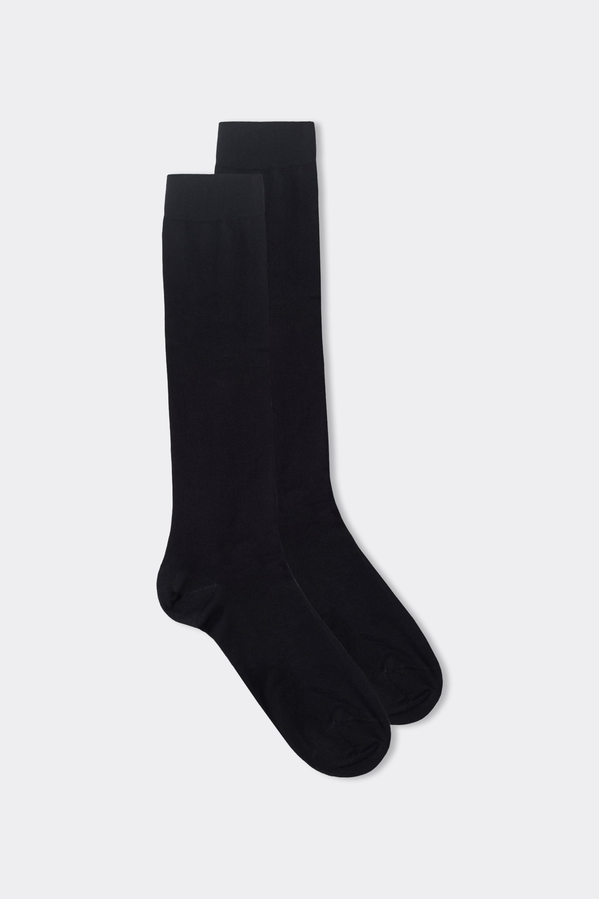 Alternative view of Stretch Superior Cotton Knee Socks