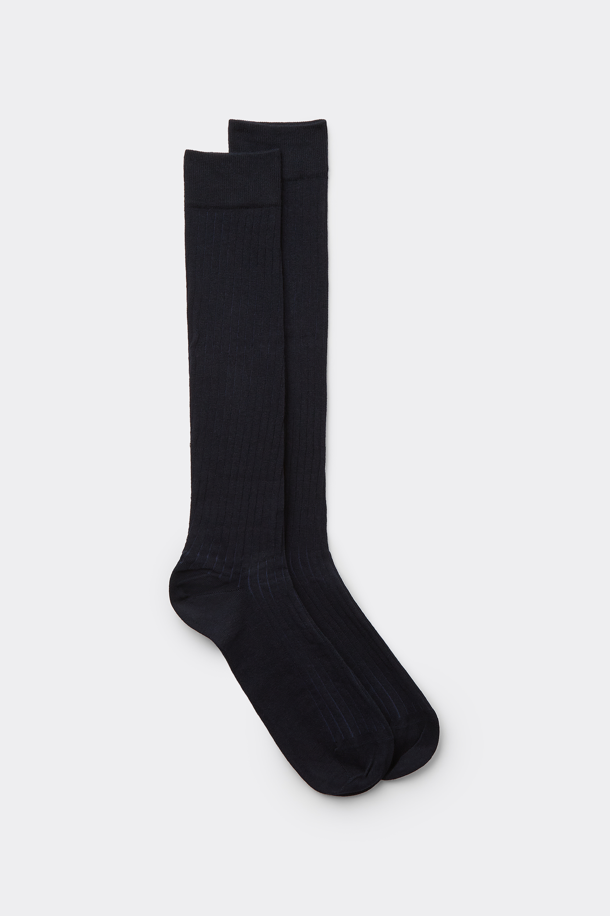 Alternative view of Ribbed Soft Cotton Knee Socks