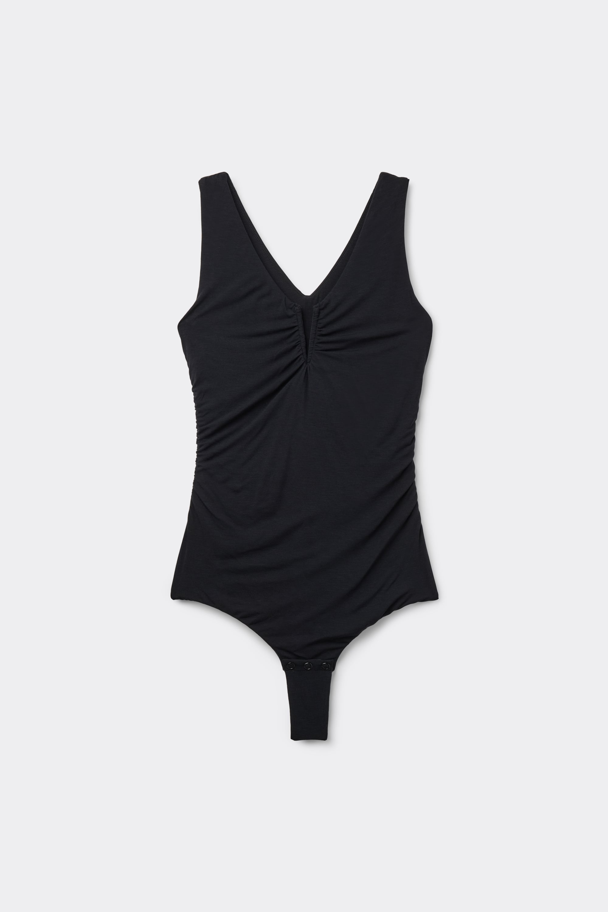 Fresh Bamboo Ruched Tank Bodysuit