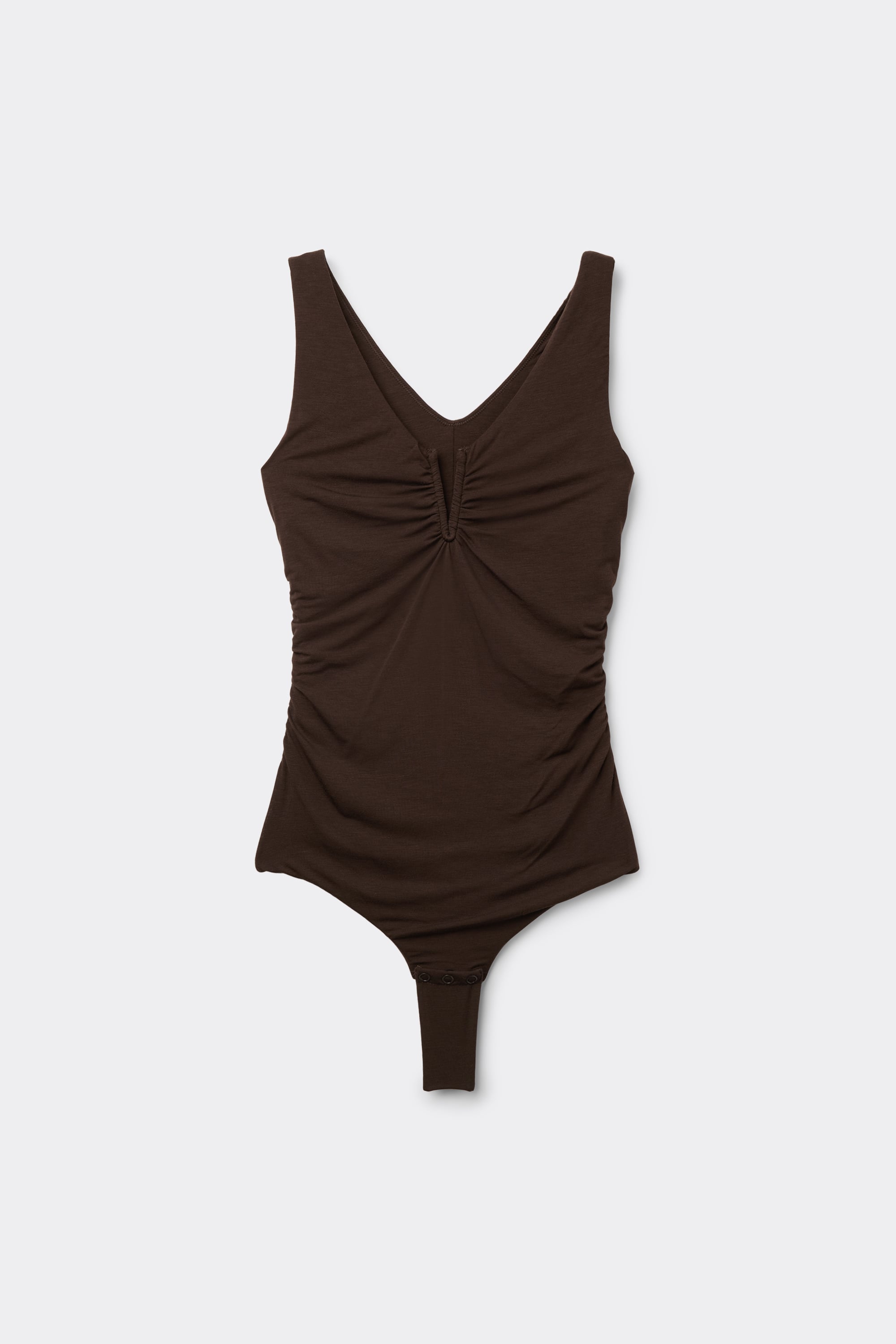 Alternative view of Fresh Bamboo Ruched Tank Bodysuit