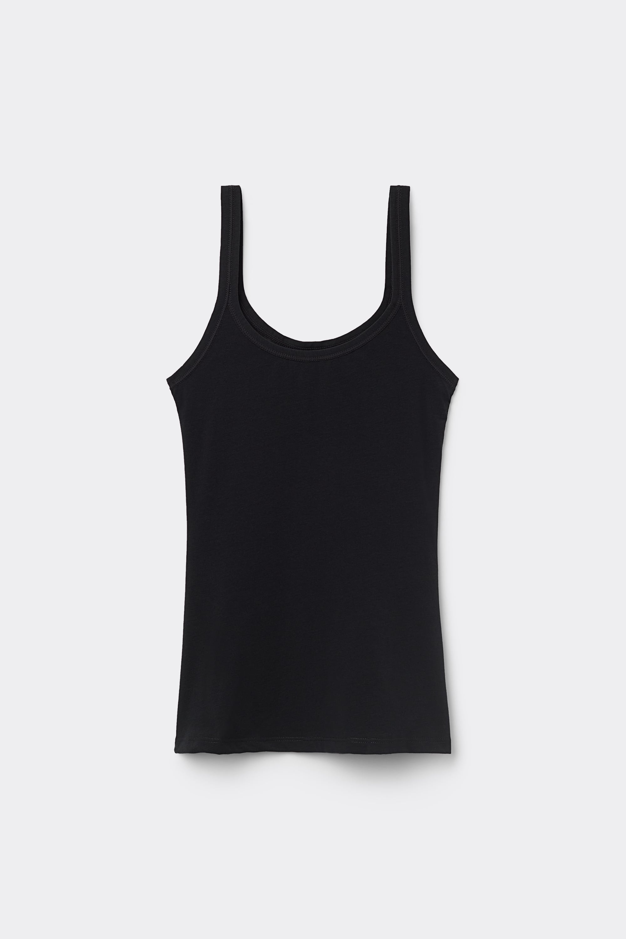 Alternative view of Sheer Cotton Tank Top