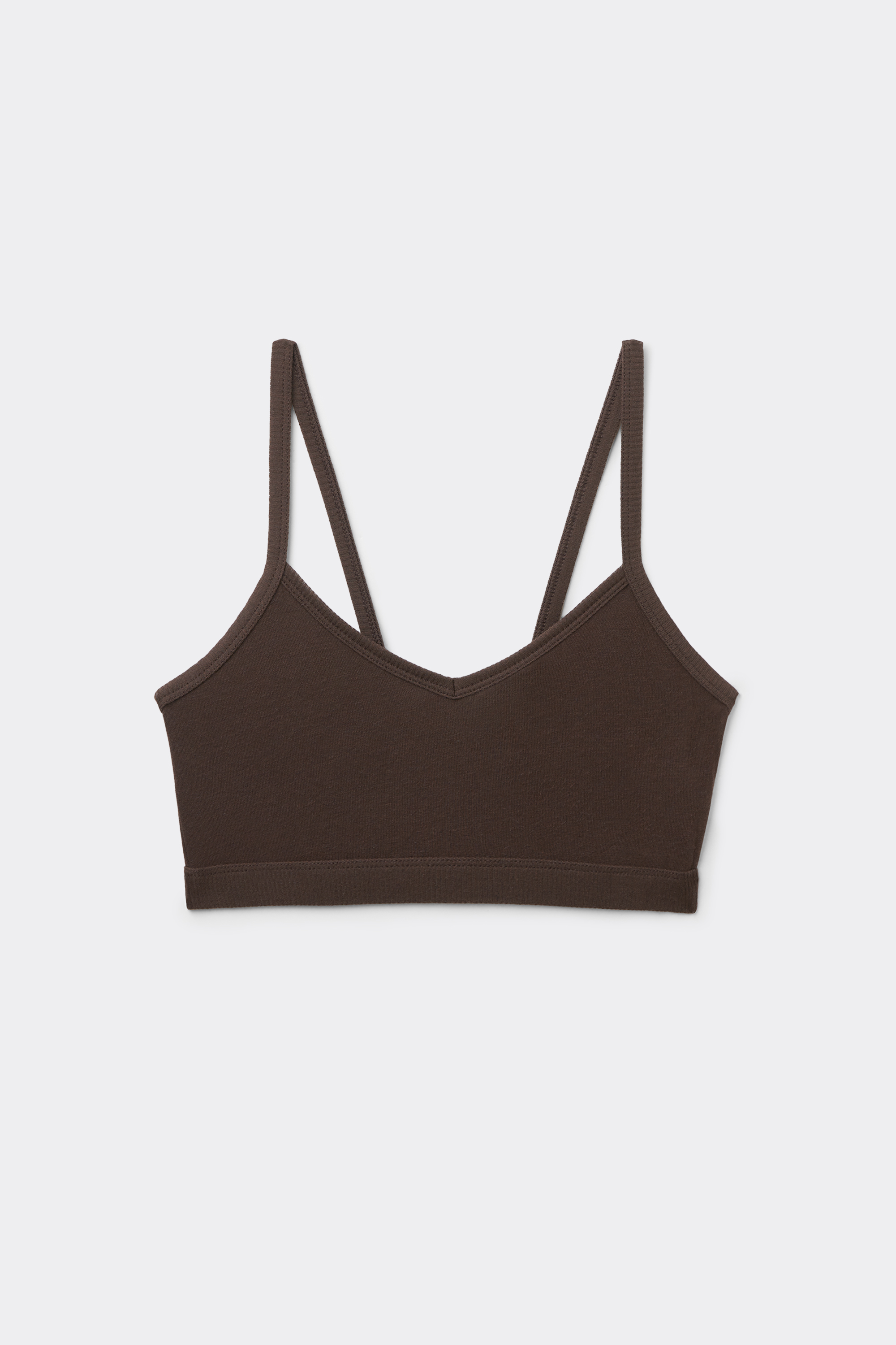 Alternative view of Bra Top in Ultralight with Cashmere