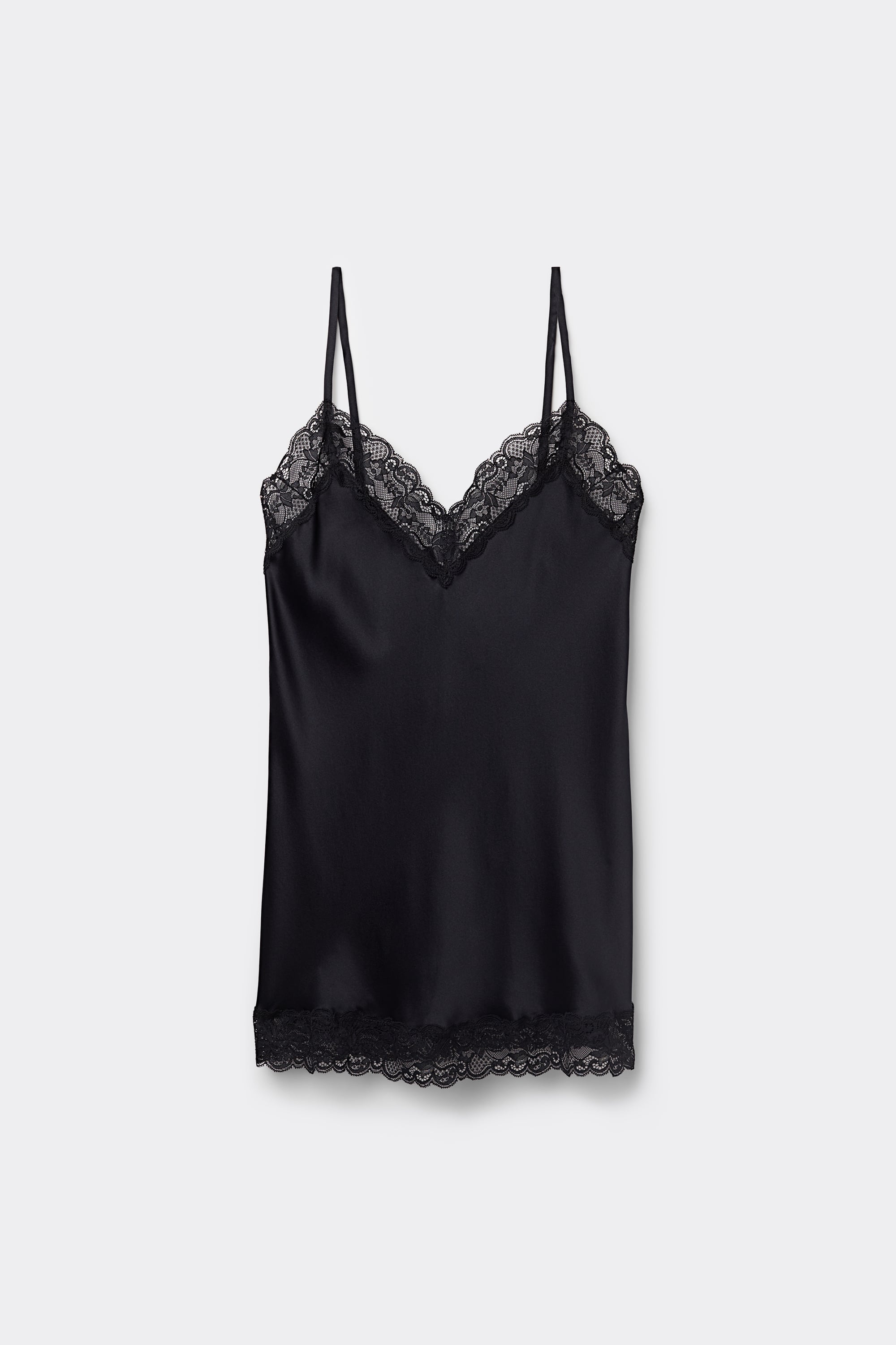 Lace and Silk Top