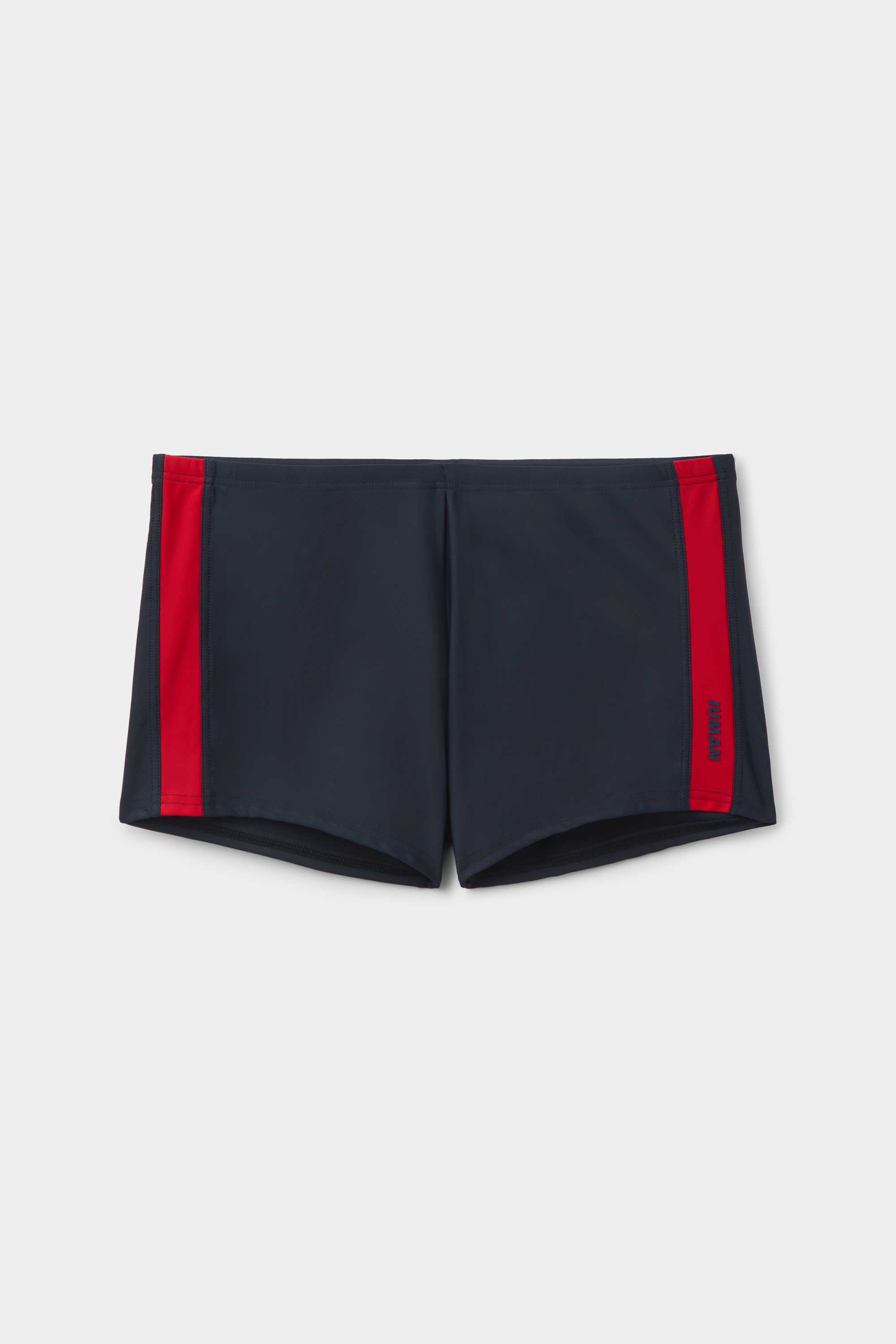 Alternative view of Solid Color Close-Fitting Swim Shorts