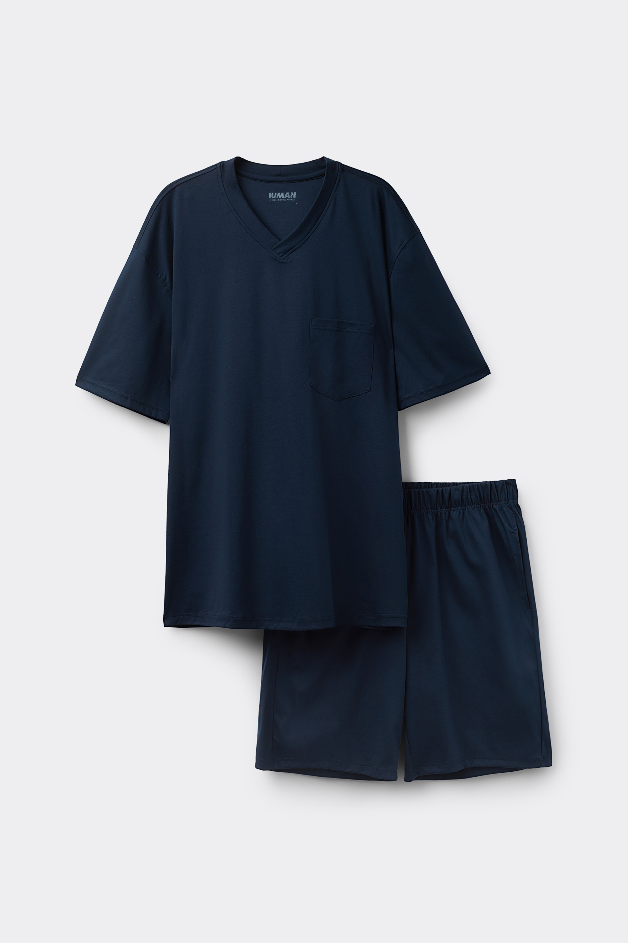 Short Mercerized Cotton Pyjamas filo Premium