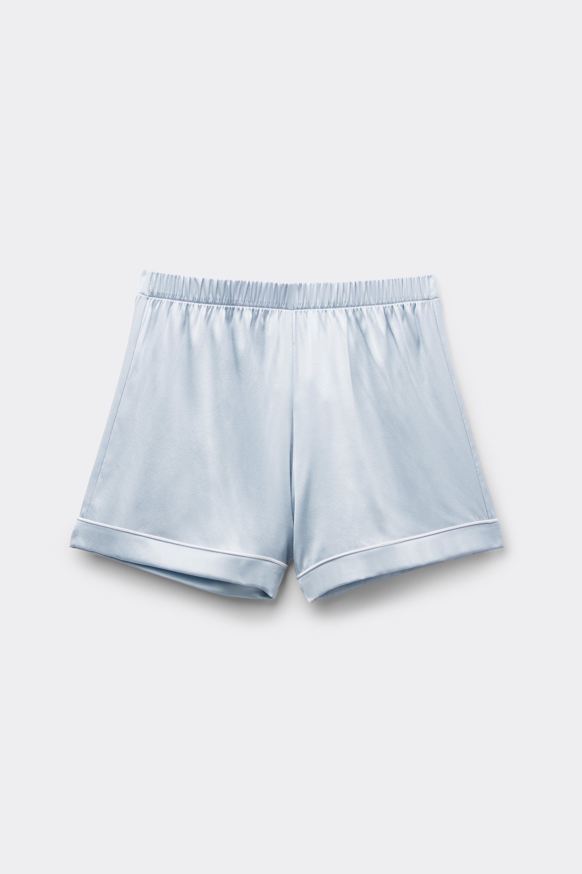 Alternative view of Piped Silk Shorts