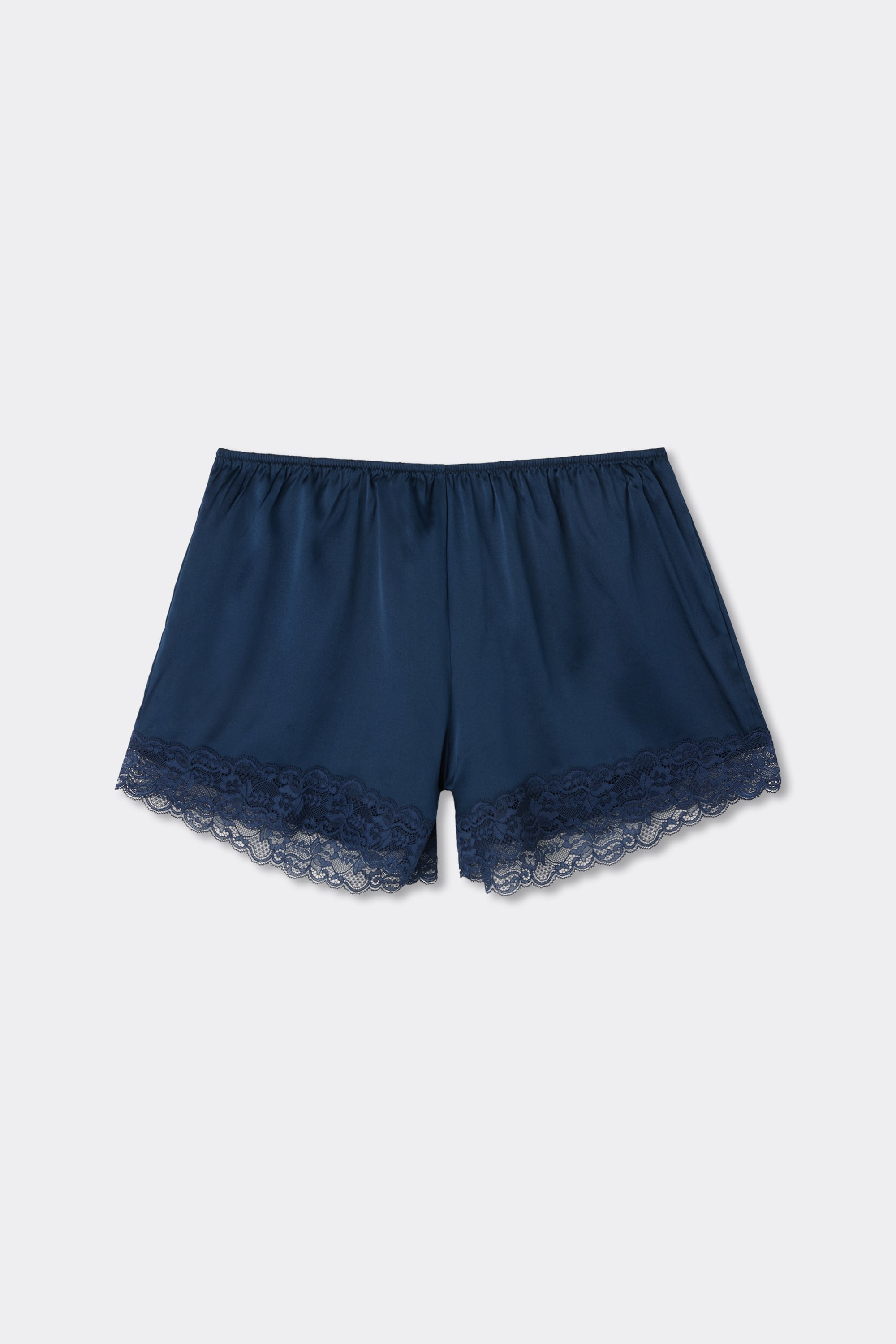 Alternative view of Lace Trim Silk Shorts