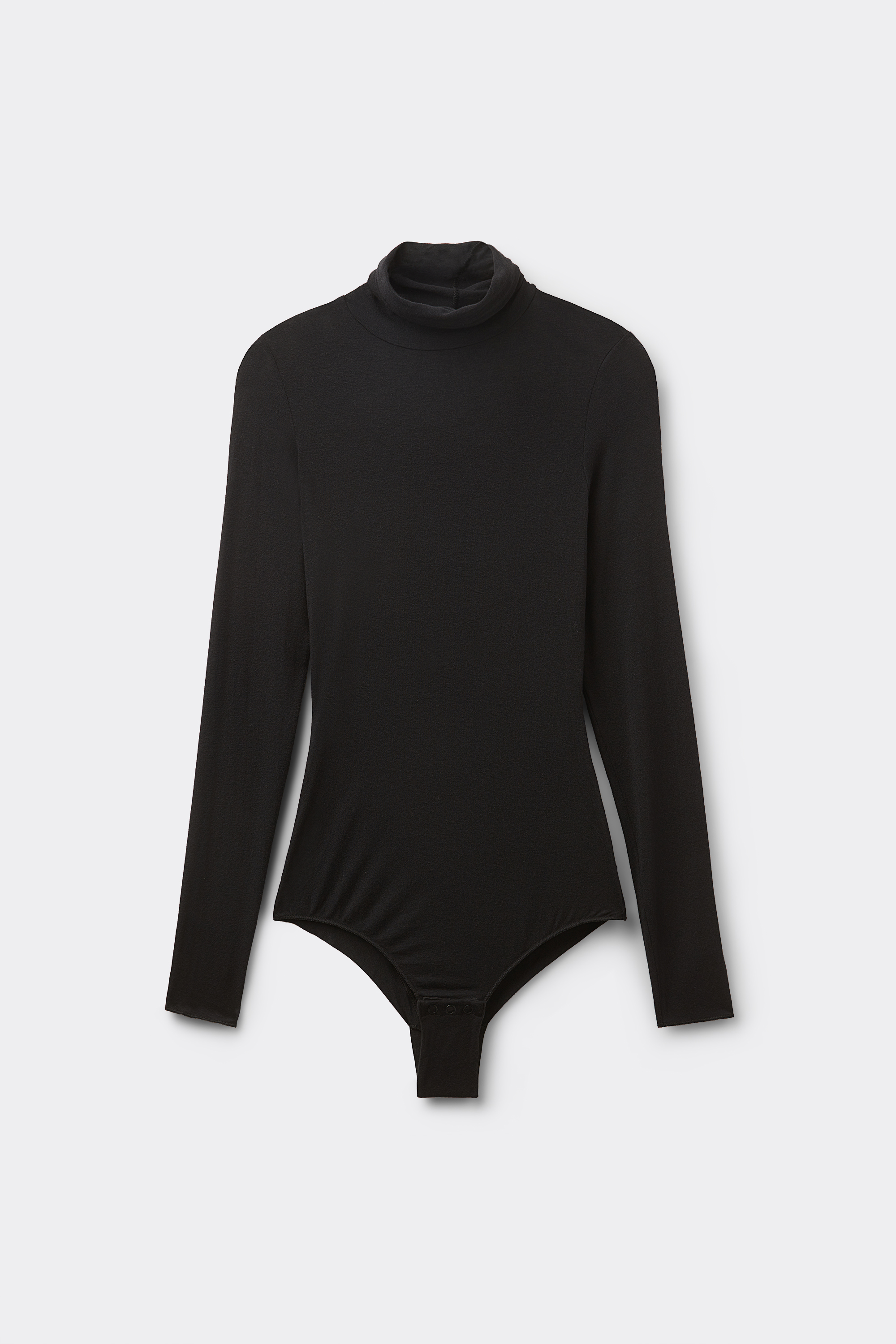 High Collar Ultralight with Cashmere Bodysuit