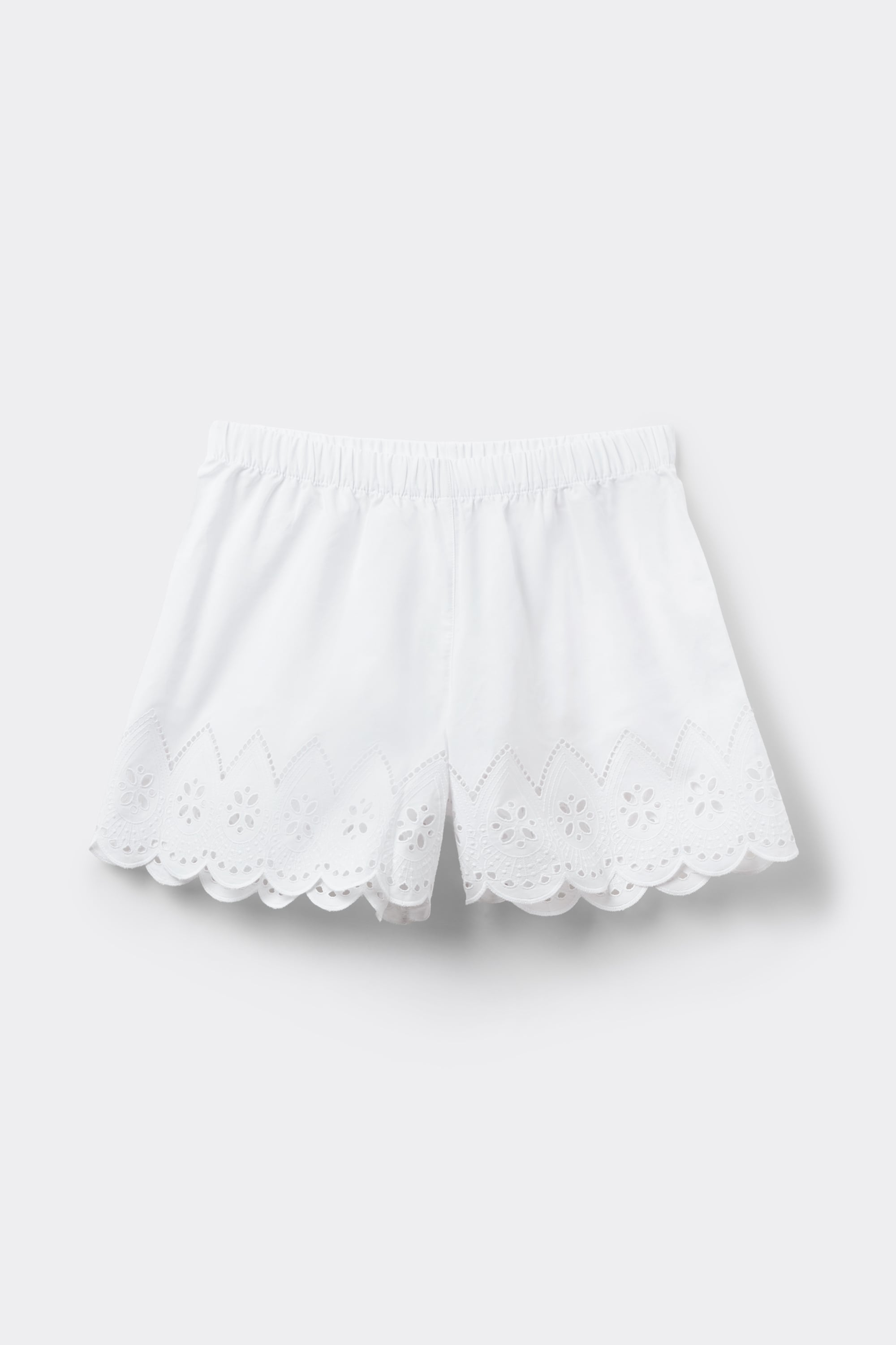 Made with Love Sangallo Cotton Shorts