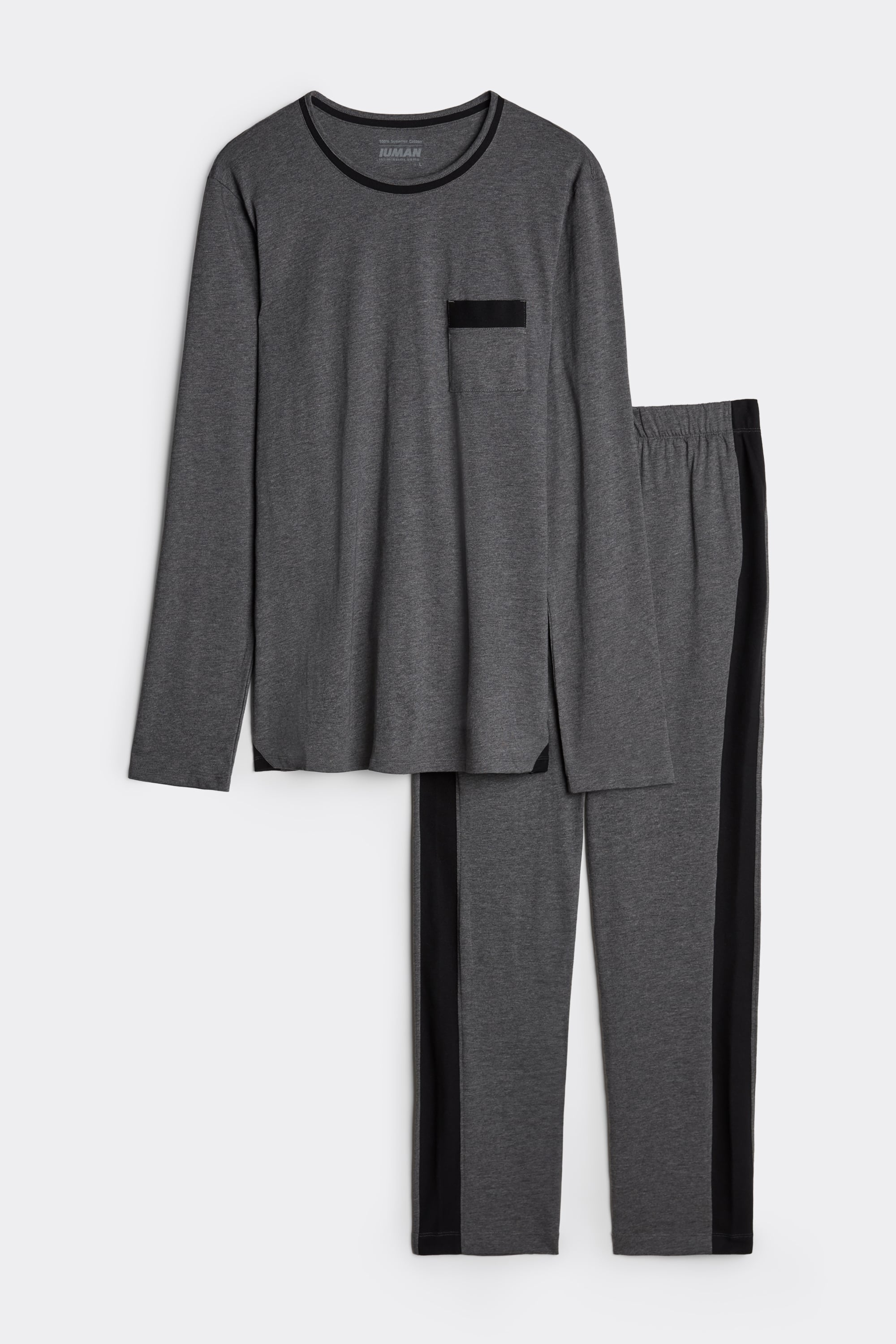 Alternative view of Superior Cotton Full Length Pajamas