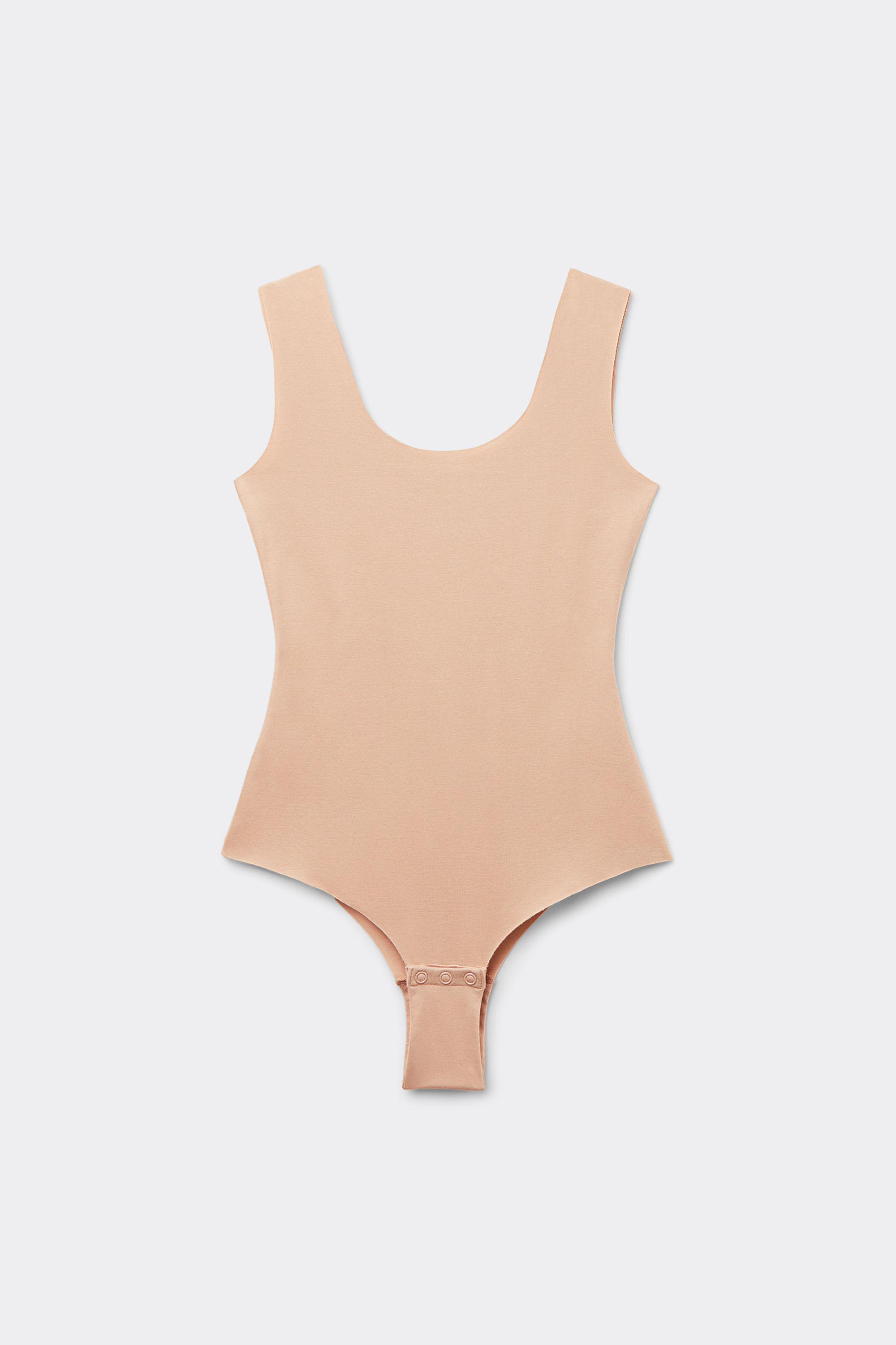 Alternative view of Raw Edge Cotton Bodysuit