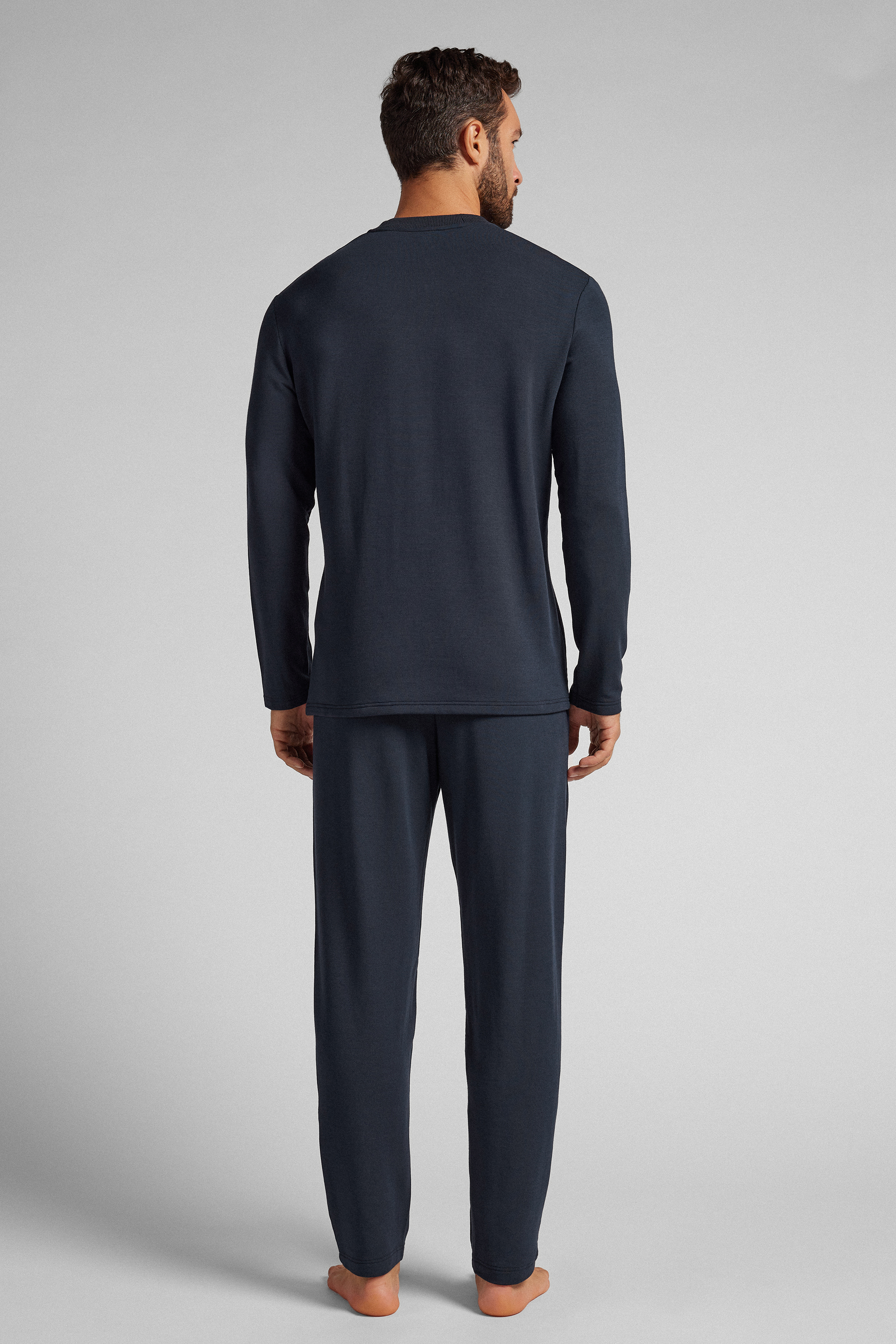 Alternative view of Full Length Plush Modal Pajamas