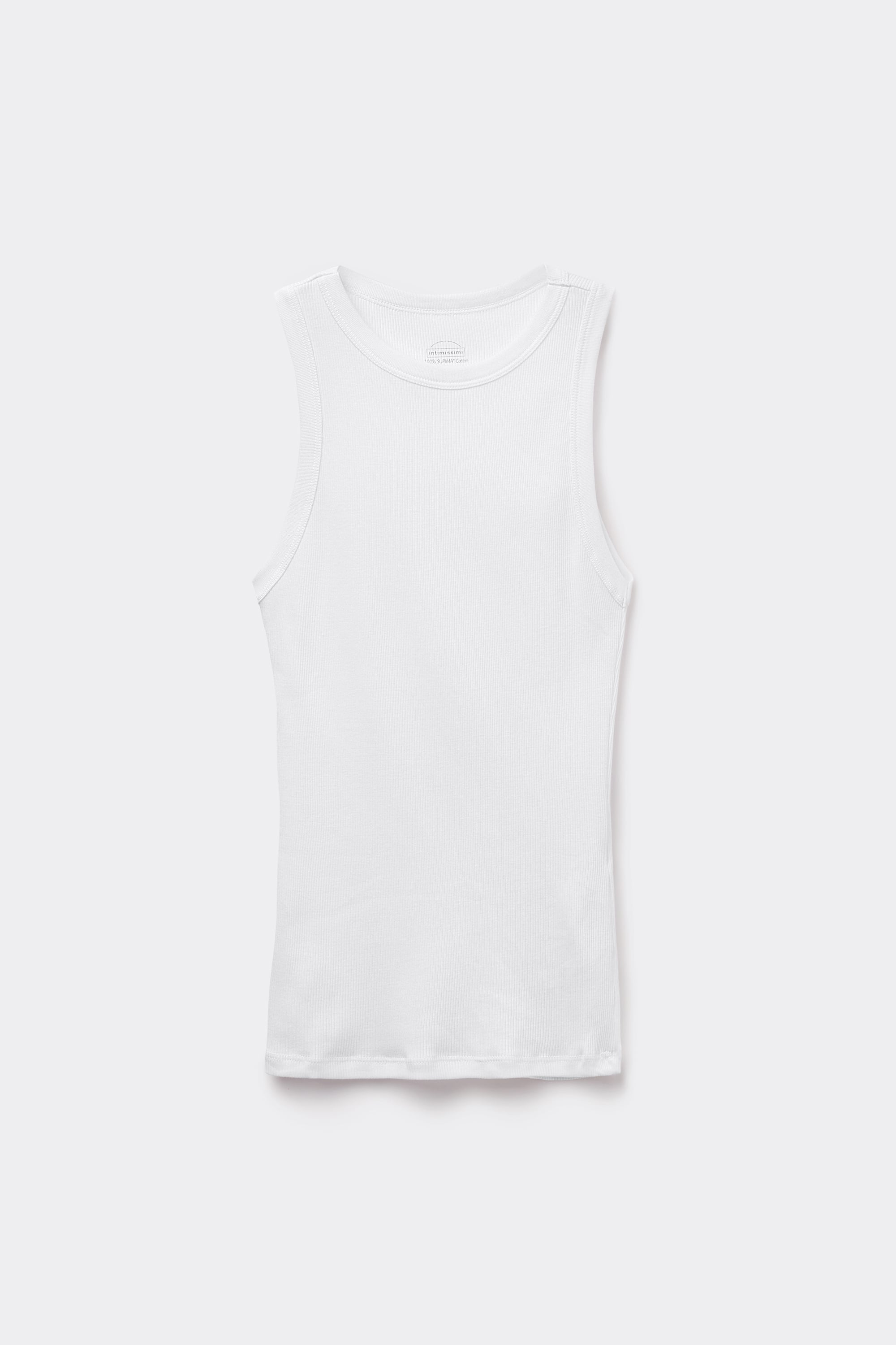 Ribbed Tank Top in Superior Cotton