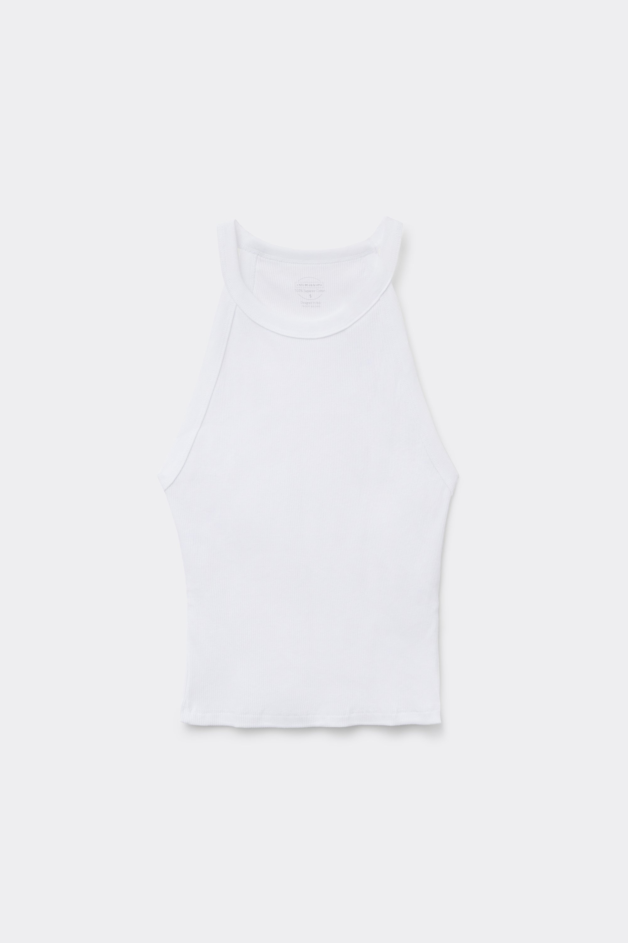 Superior Cotton Ribbed Crop Top