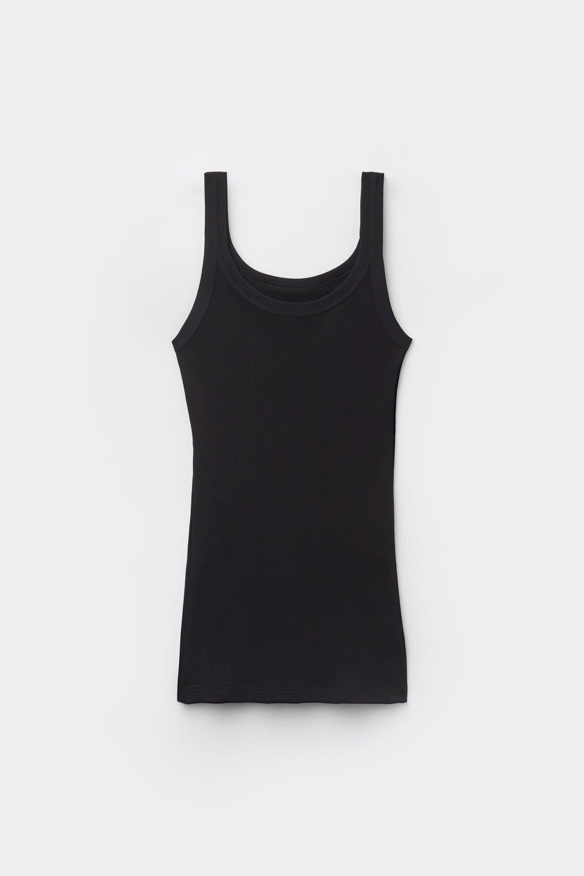 Alternative view of Superior Cotton Racer Back Tank Top