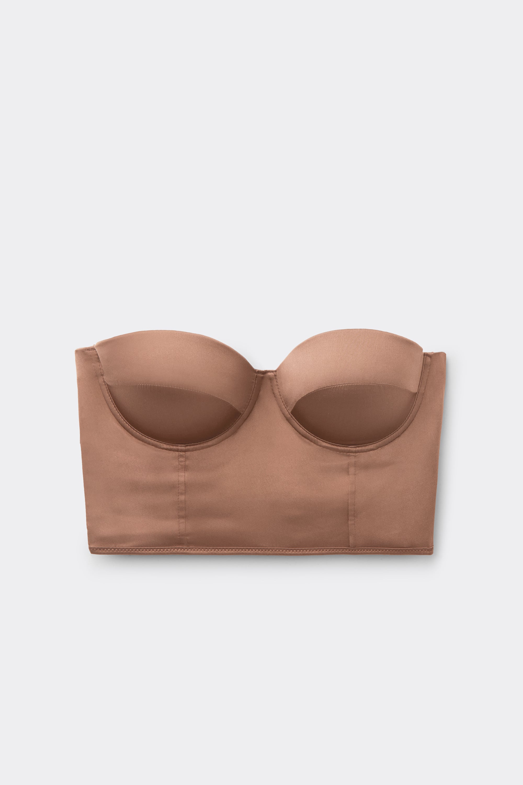 Alternative view of Giada Silk Bandeau Bustier
